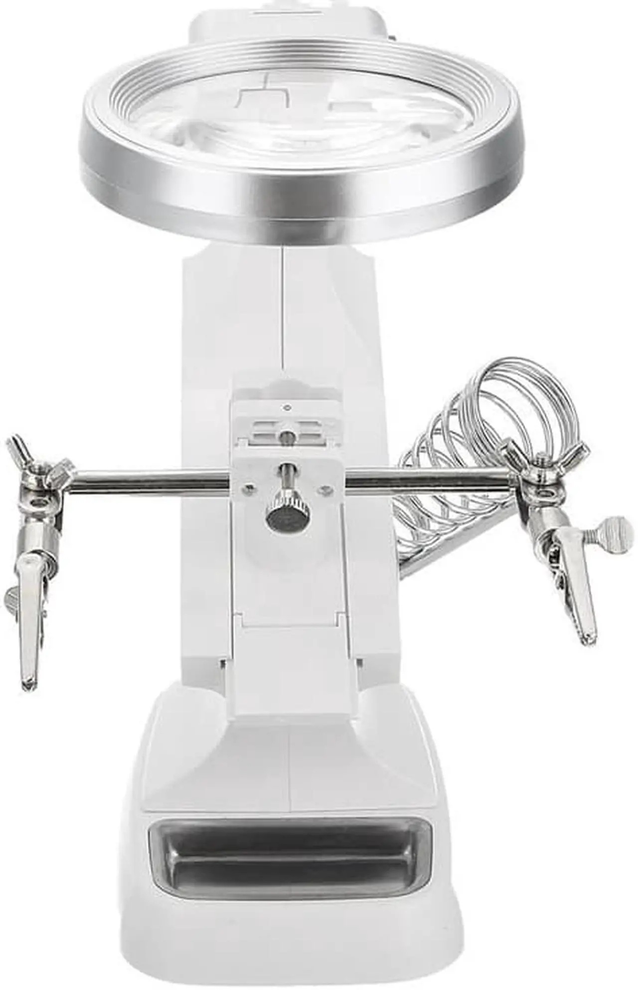 Alt view image 4 of 4 - 3 In 1 Welding Magnifying Glass 360 Degree Auxiliary Clip Magnifier Electric Soldering Iron Fixed Stand Repair Tool