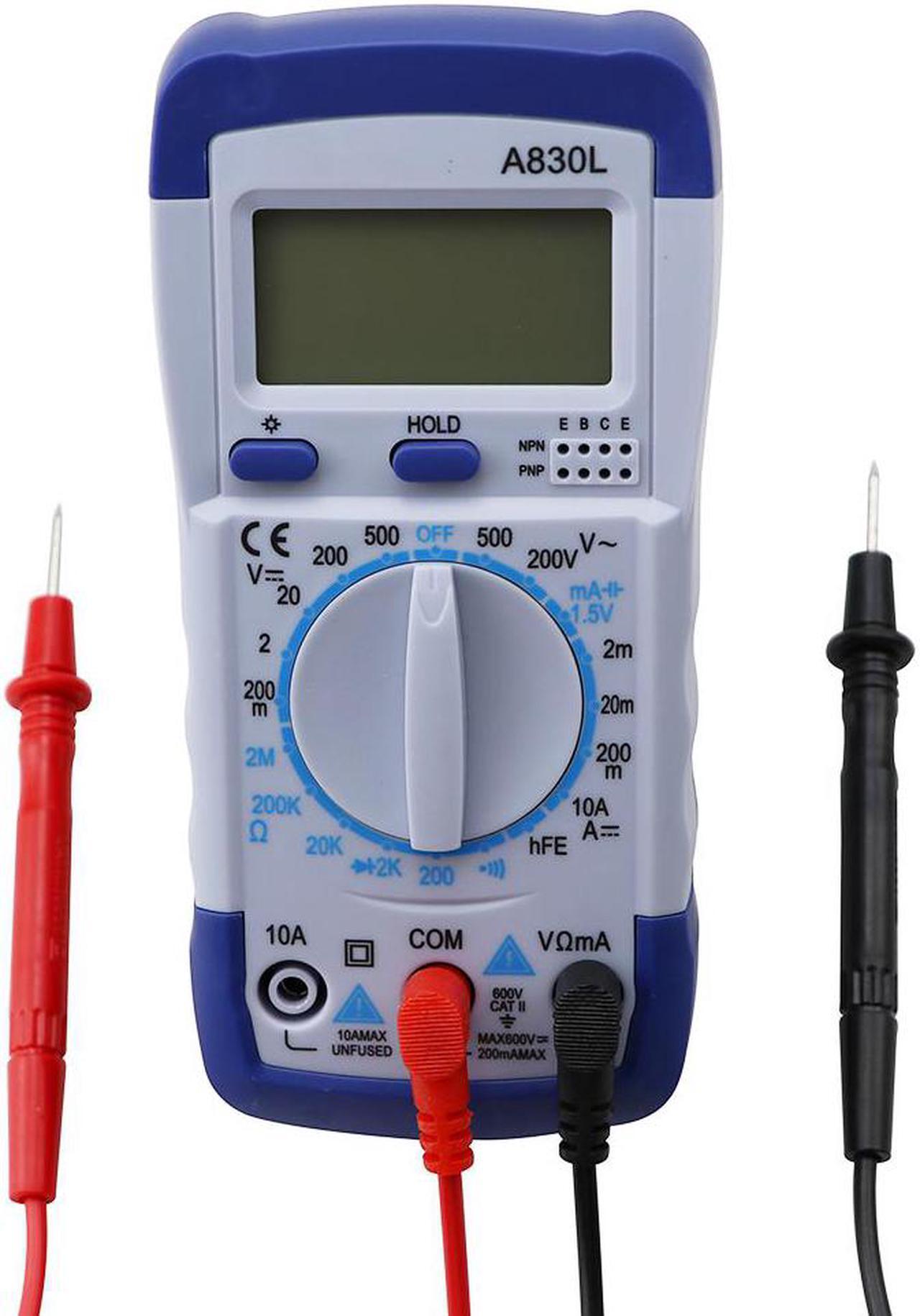 Main image of A830L Tester multimeter Voltage Diode Freguency Multitester Handheld Volt digital multimeter profesional Test Current Ohmmeter