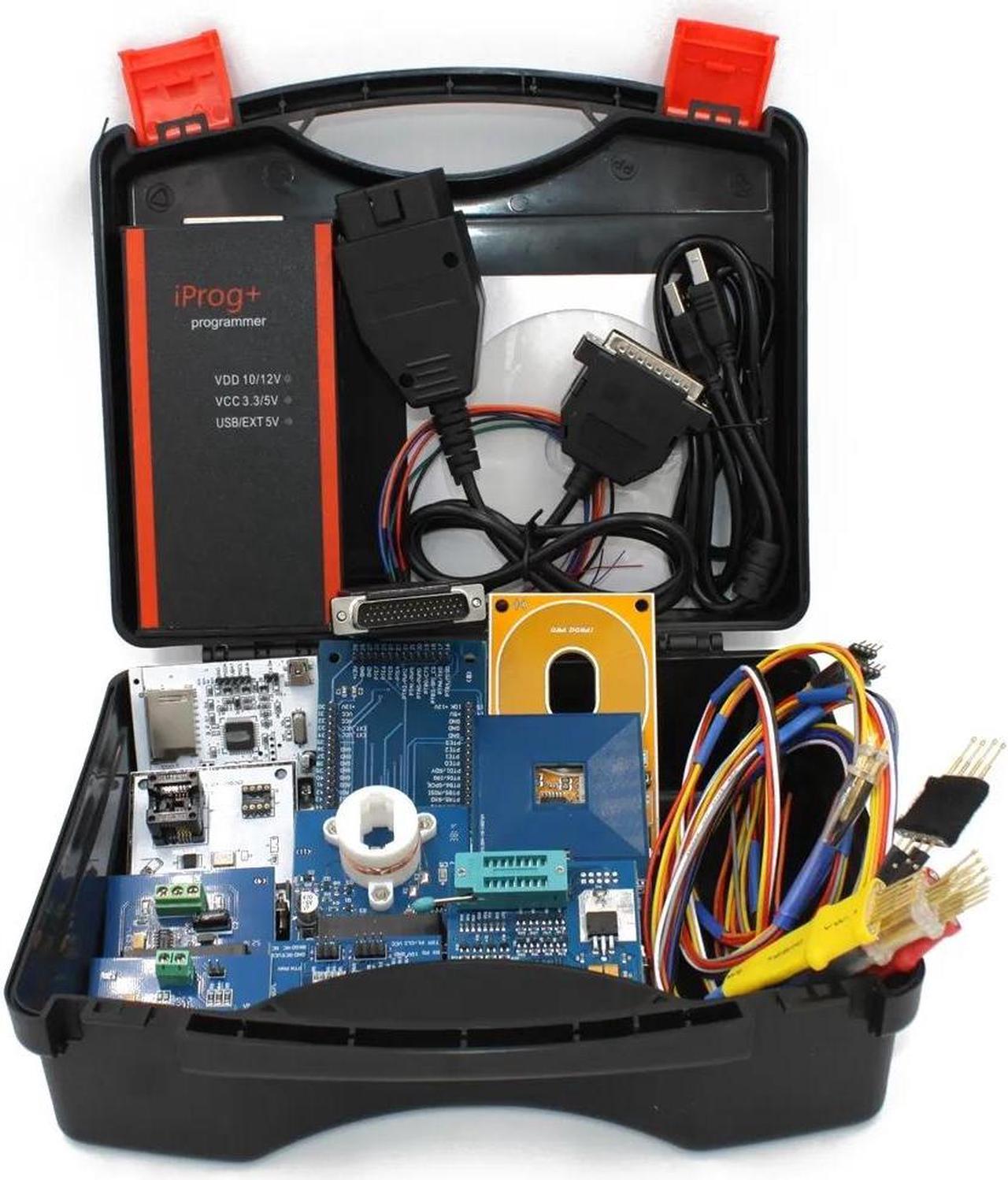Alt view image 5 of 7 - IPROG Pro 2023 V89 Full ECU Key Programmer Iprog+ Eeprom IMMO Car Radio Airbag Reset Dashboard Kilometer PK DIGIPROG 3 Carprog