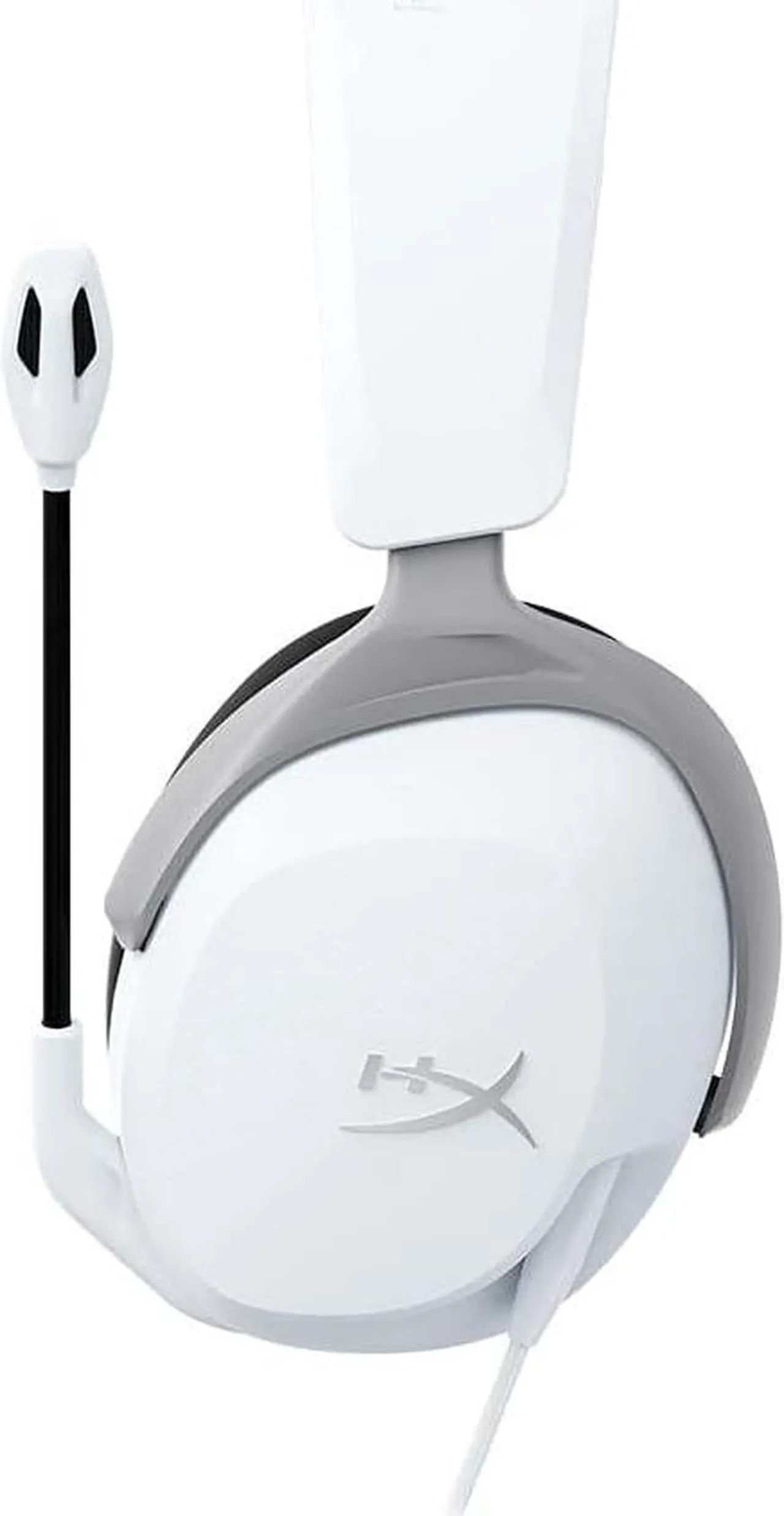Alt view image 3 of 14 - HyperX CloudX Stinger 2 Core - Gaming Headset for Xbox, Lightweight Over-Ear headsets with mic, Swivel-to-Mute Function, 40mm Drivers - White