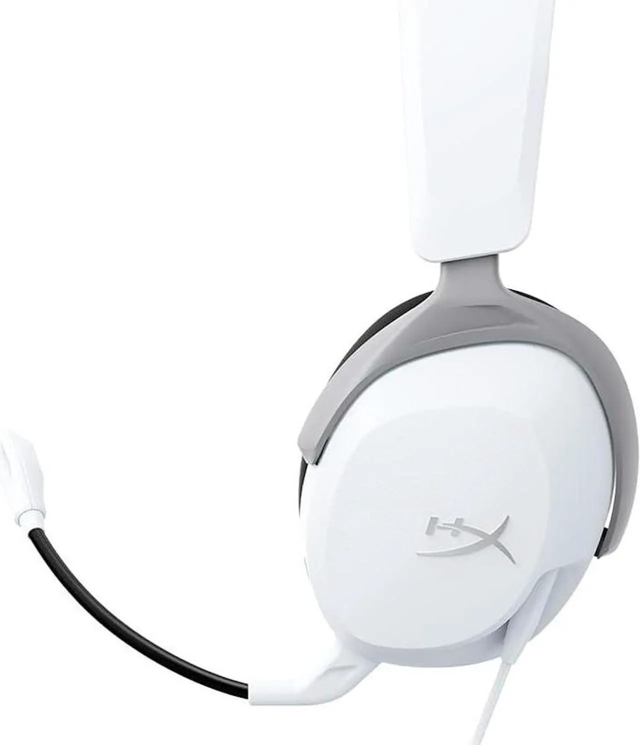 Alt view image 7 of 14 - HyperX CloudX Stinger 2 Core - Gaming Headset for Xbox, Lightweight Over-Ear headsets with mic, Swivel-to-Mute Function, 40mm Drivers - White