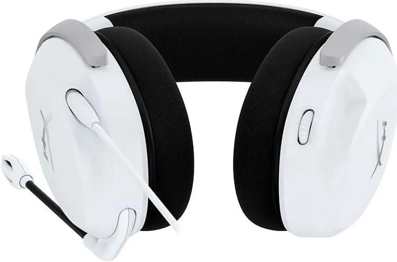 Alt view image 5 of 14 - HyperX CloudX Stinger 2 Core - Gaming Headset for Xbox, Lightweight Over-Ear headsets with mic, Swivel-to-Mute Function, 40mm Drivers - White