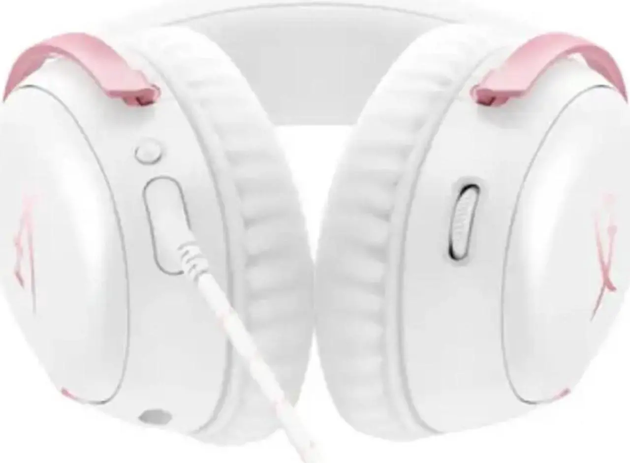 Alt view image 4 of 5 - HyperX Cloud III  Wired Gaming Headset, PC, PS5, Xbox Series X|S, Angled 53mm Drivers, DTS Spatial Audio, Memory Foam, Durable Frame, Ultra-Clear 10mm Mic, USB-C, USB-A, 3.5mm  PINK