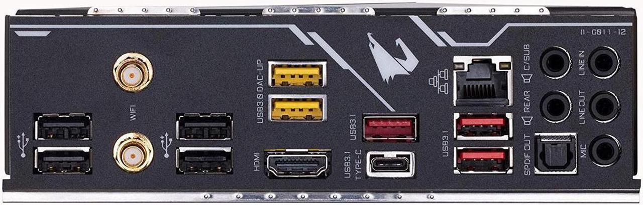 Alt view image 10 of 10 - GIGABYTE Z390 AORUS ULTRA LGA 1151 (300 Series) Intel Z390 HDMI SATA 6Gb/s USB 3.1 ATX Intel Motherboard