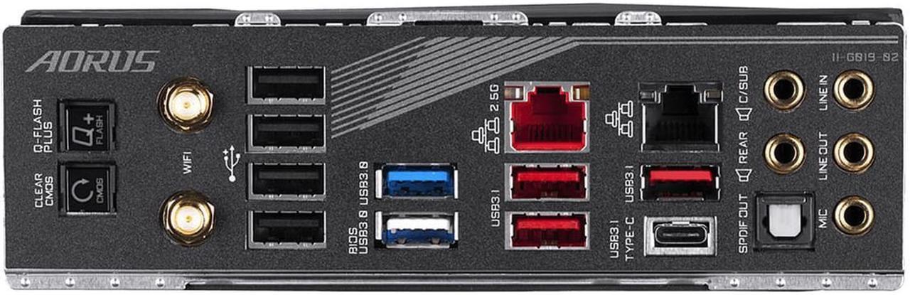 Alt view image 5 of 5 - Gigabyte X570 Aorus Master AMD AM4 ATX Motherboard