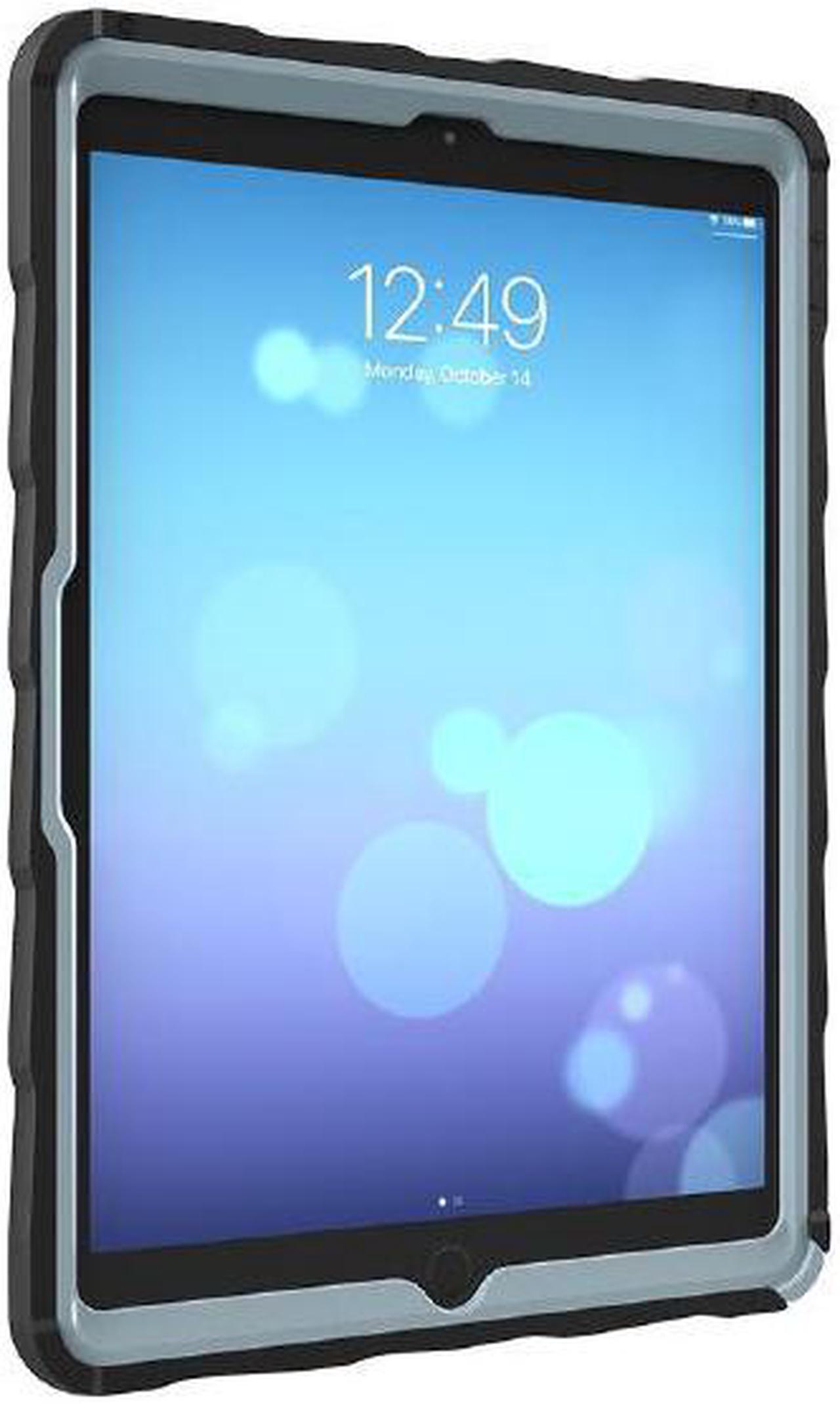 Alt view image 10 of 17 - Gumdrop DropTech Clear for iPad 10.2 Case - For Apple iPad (7th Generation) Tablet - Apple Logo - Clear, Black - Scratch Resistant, Impact Resistant, Drop Resistant, Shock Absorbing, Smudge Resistant,