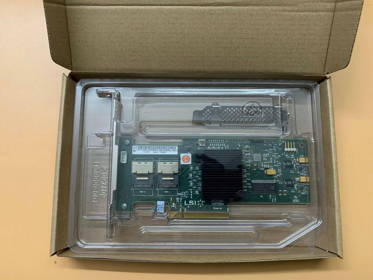 Alt view image 5 of 5 - LSI 9240-8i 6Gbps SAS HBA FW:P20 9211-8i IT Mode ZFS FreeNAS unRAID