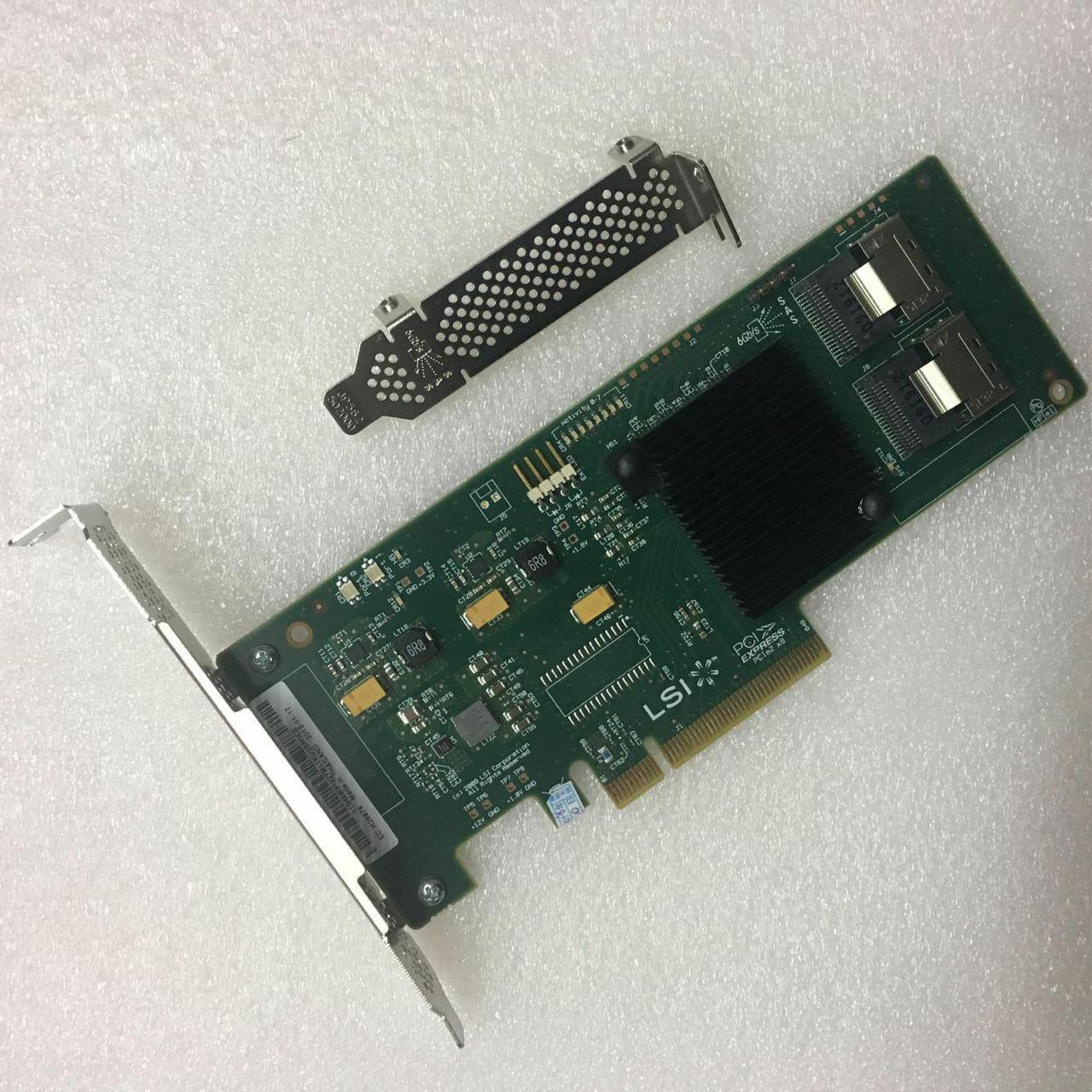 Alt view image 3 of 5 - LSI 9201-8i = (9211-8i) 6Gbps SAS HBA FW: P20 IT Mode ZFS FreeNAS unRAID