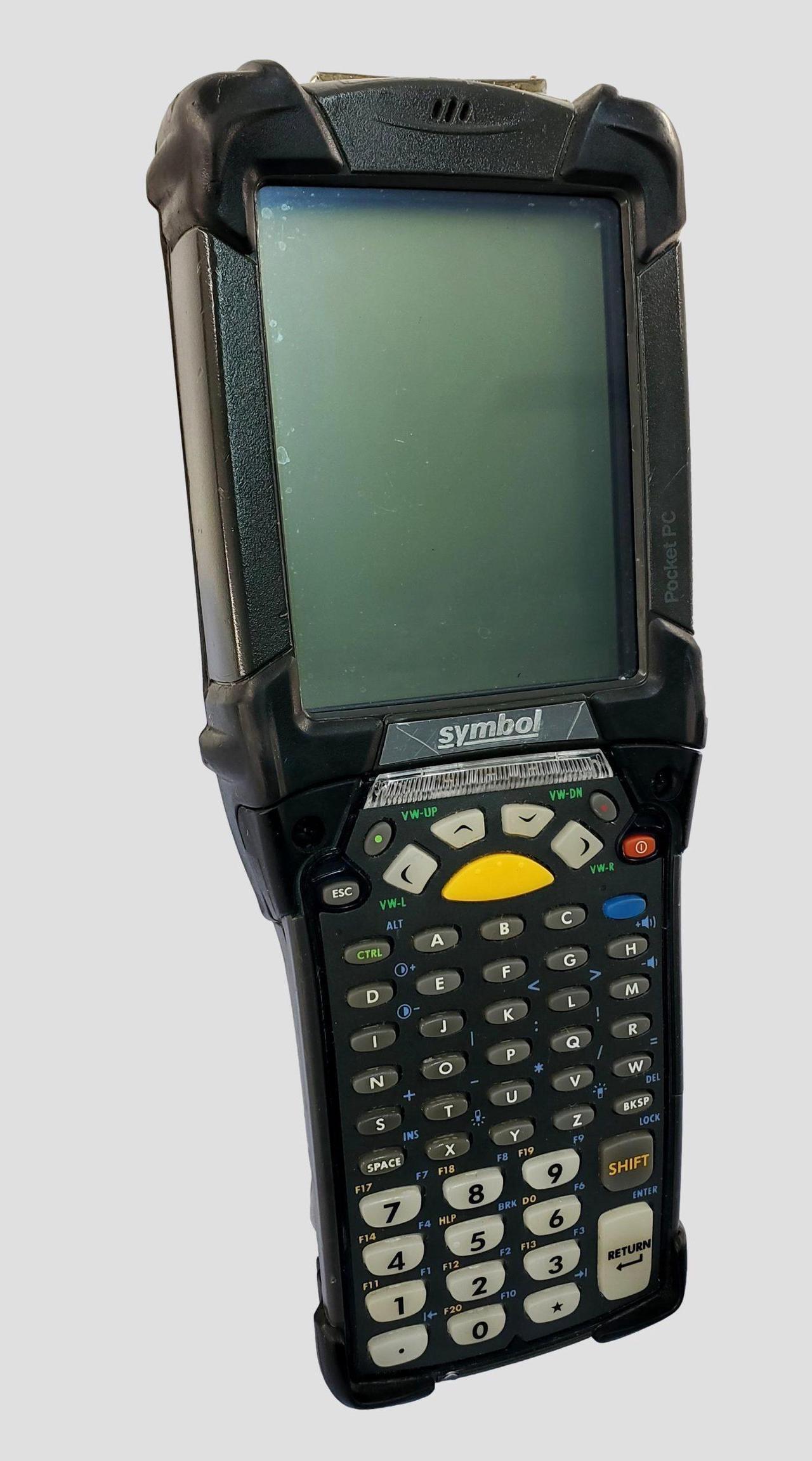 Main image of Motorola MC9090-G Handheld Terminal P/N MC9090-GK0HJEFA6WR Bluetooth Wi-Fi (802.11a/b/g) / Windows Mobile 5.0.0 / 64/128MB 53 key keypad
