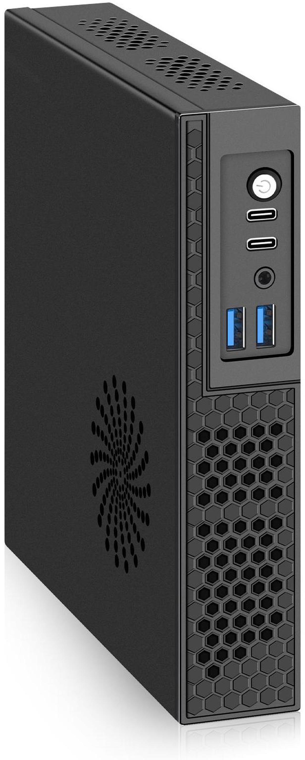 Main image of NEOSMAY Desktop Computer Tower for Intel 13th Gen Core i5-13400T up to 4.4 GHz, 8GB Dual DDR4 RAM 256GB NVME SSD Mini PC,Quad 2*HD+DP+VGA 4K Display,2X Type C,8X USB,2.5Gbe i226 LAN