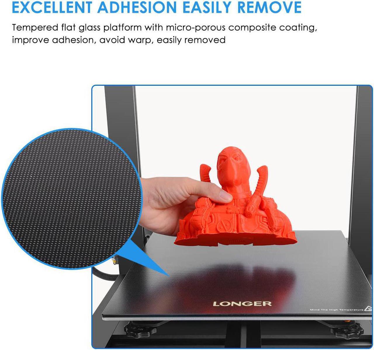 Alt view image 7 of 7 - Longer LK5 Pro 3D printer, FDM Large Size 3D Printer, 11.8x11.8x15.7 Inch Big Print Size, 90% Pre-Assembled, Dual Blower KitRefurbished longer LK5 Pro 3D printer