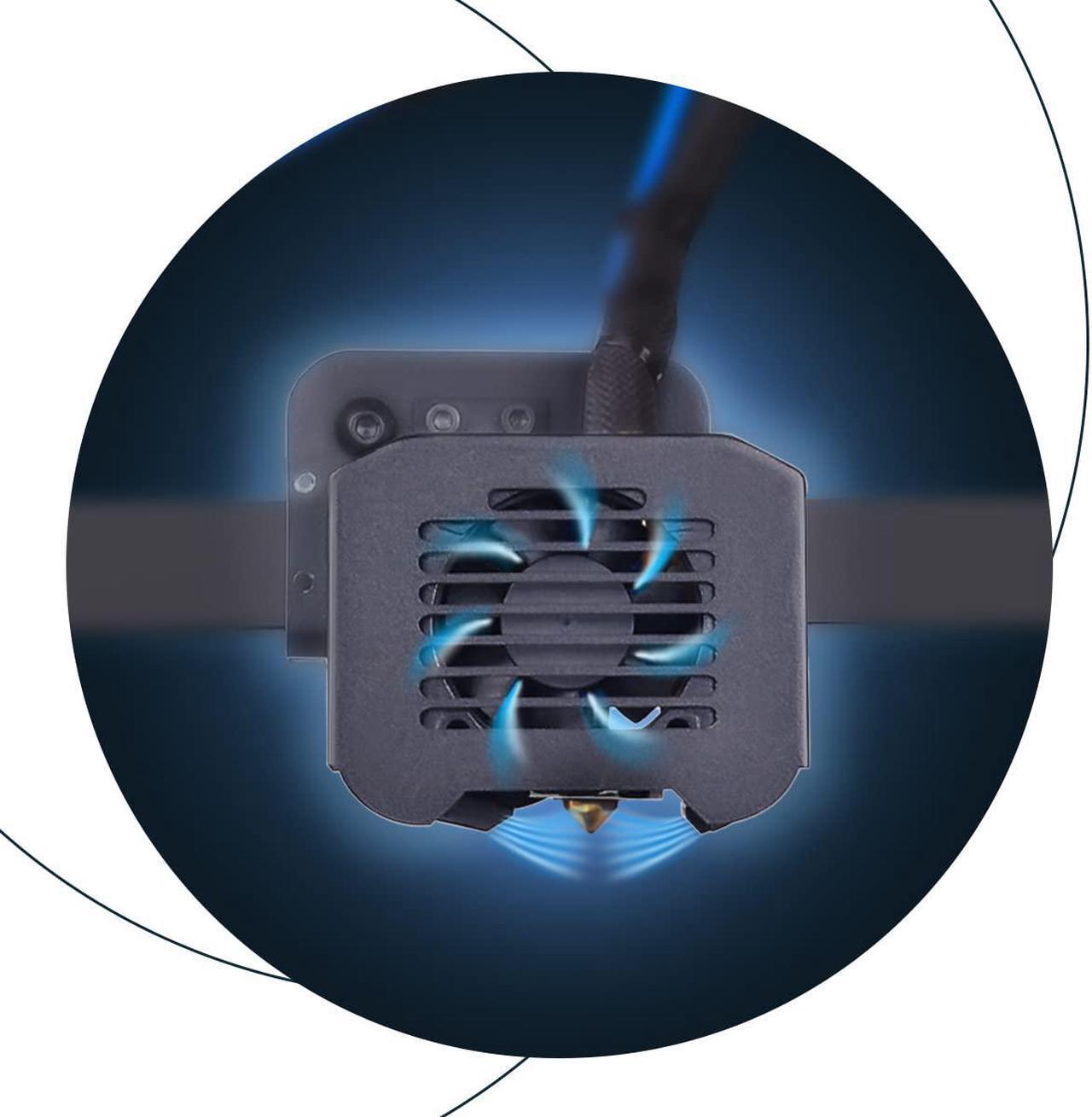Alt view image 6 of 7 - Longer LK5 Pro 3D printer, FDM Large Size 3D Printer, 11.8x11.8x15.7 Inch Big Print Size, 90% Pre-Assembled, Dual Blower KitRefurbished longer LK5 Pro 3D printer