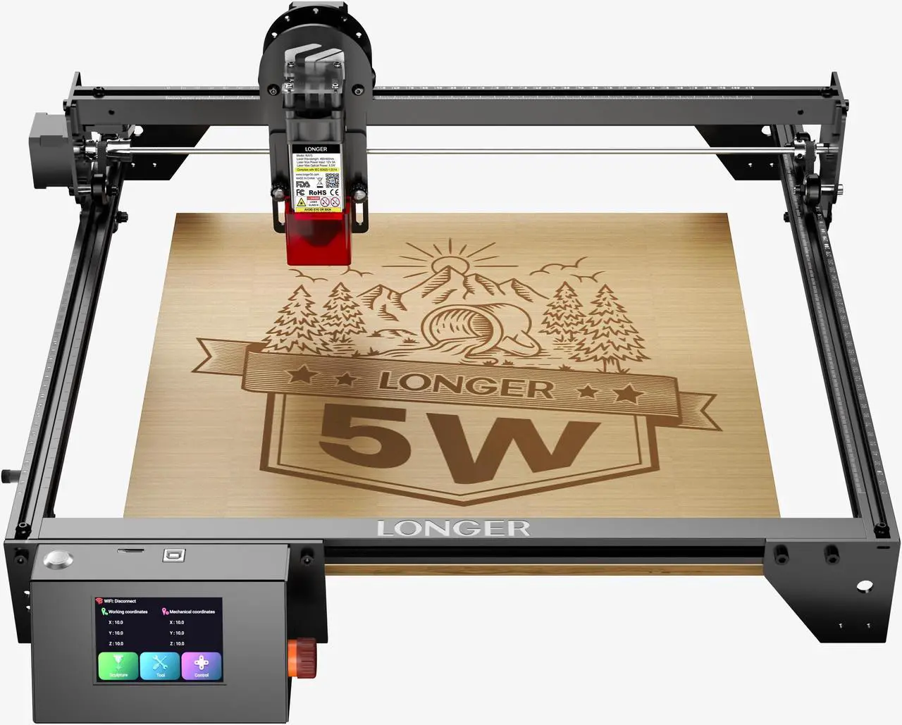 LONGER RAY5 Engraver Metal Wood