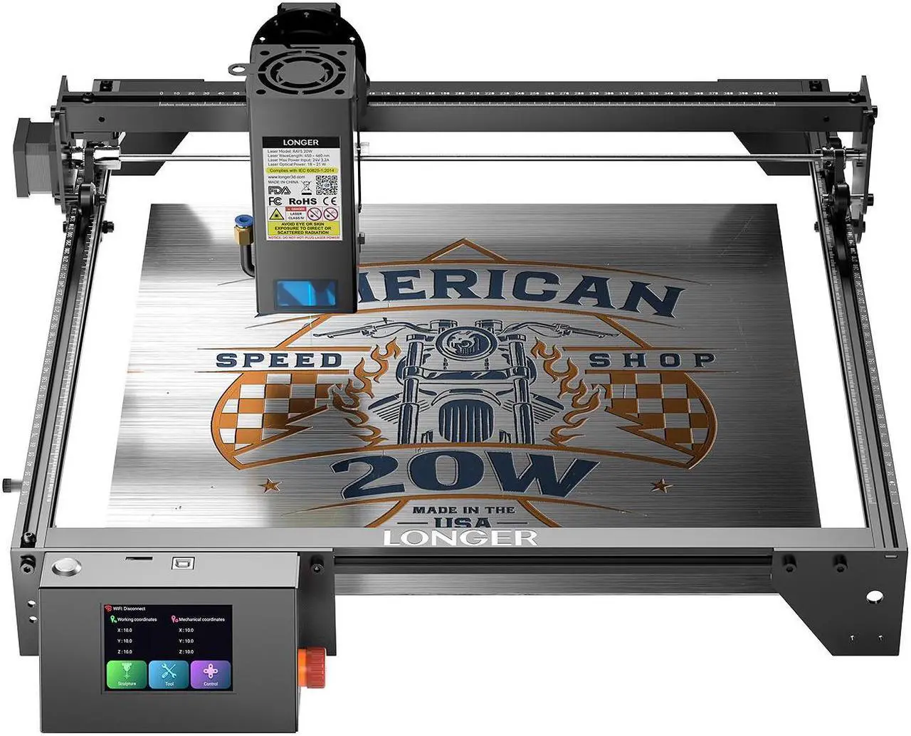 Longer RAY5 Laser Engraver