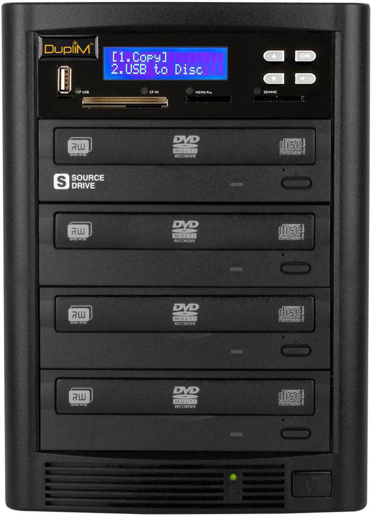 Alt view image 3 of 5 - DupliM Inc 1:3 DVD CD Flash Copy Tower Duplicator Copier Burner
