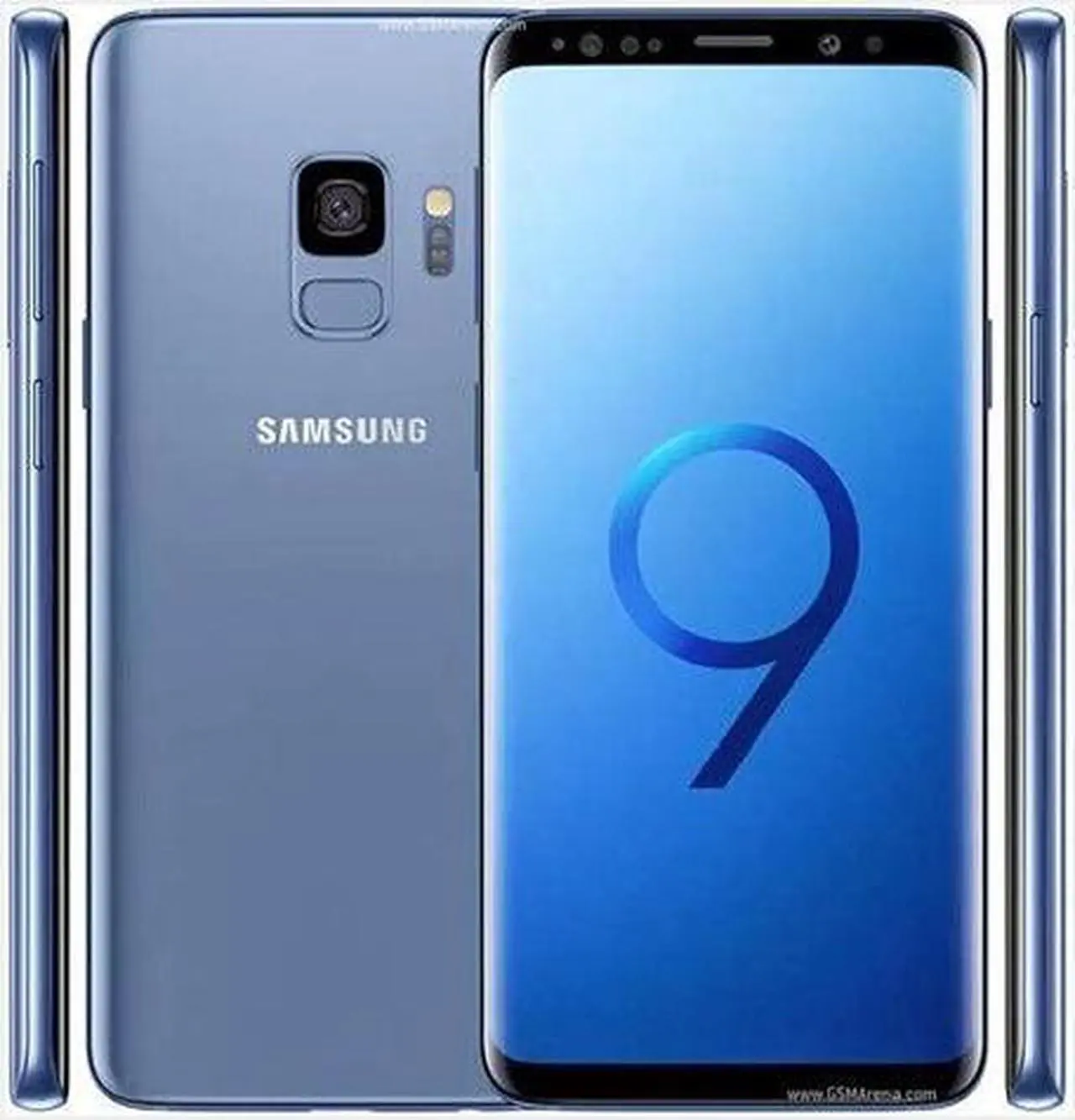 Alt view image 4 of 7 - Samsung Galaxy S9 G960F DS 64GB ROM 4GB RAM GSM Unlocked - Blue