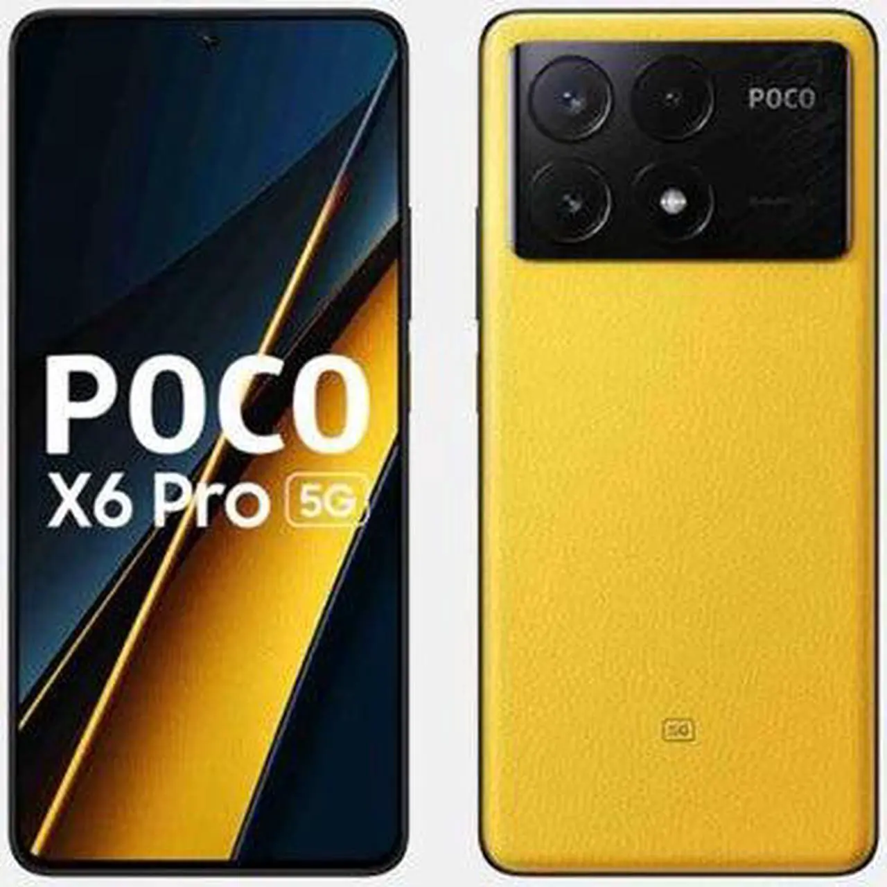 Alt view image 4 of 7 - Xiaomi Poco X6 PRO 5G 256GB ROM 8GB RAM Dual SIM GSM Unlocked - Yellow