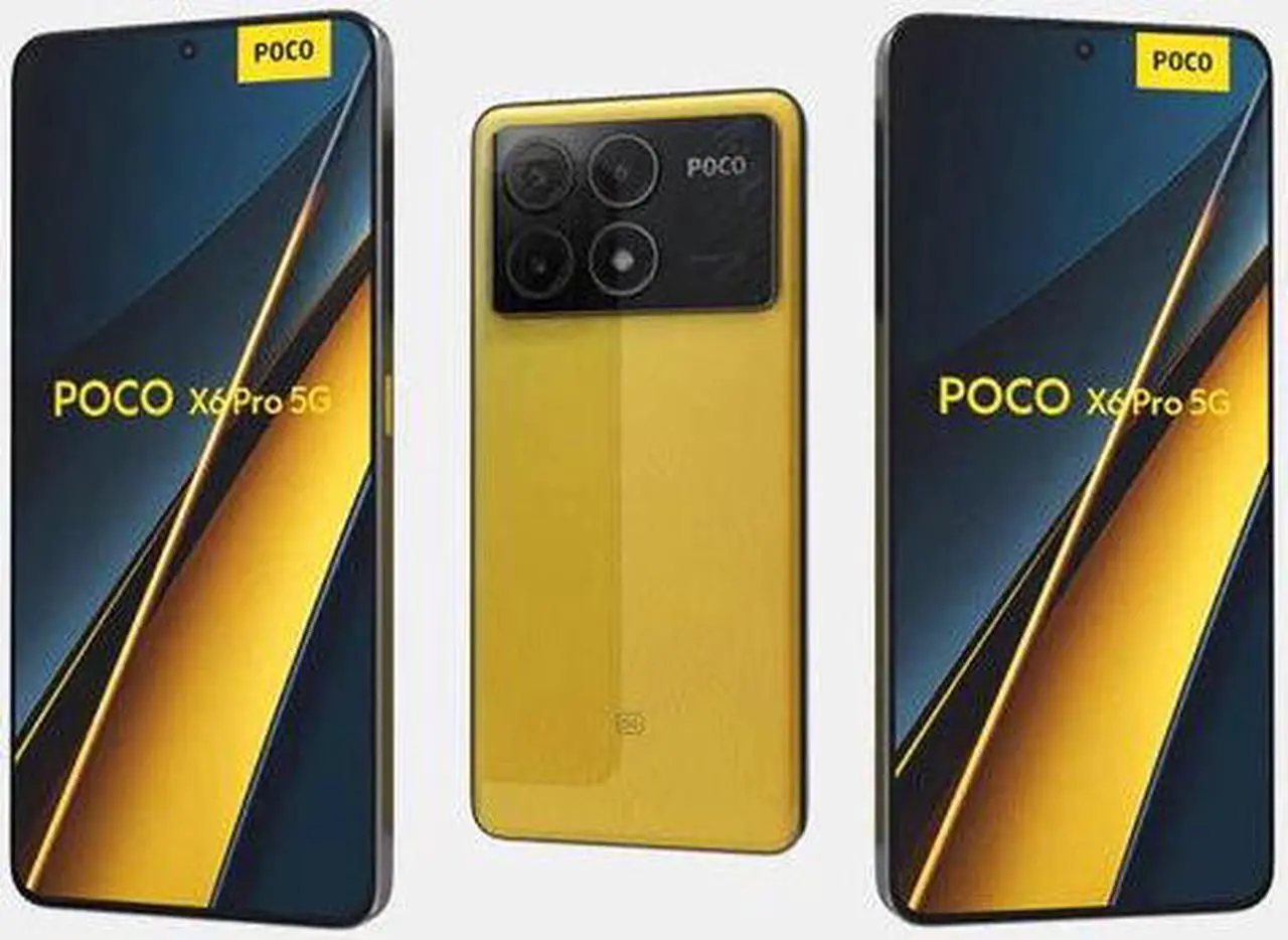 Alt view image 7 of 7 - Xiaomi Poco X6 PRO 5G 256GB ROM 8GB RAM Dual SIM GSM Unlocked - Yellow