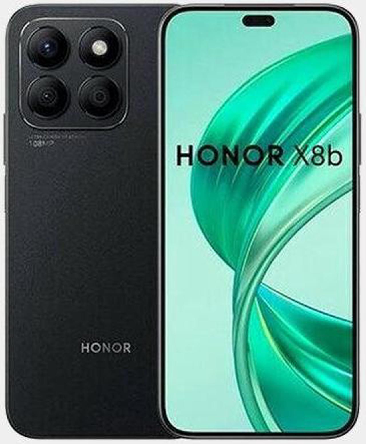 Alt view image 6 of 10 - Honor X8b DUAL SIM 256GB ROM + 8GB RAM (GSM ONLY | NO CDMA) Factory Unlocked 4G/LTE Smartphone (Midnight Black) - International Version