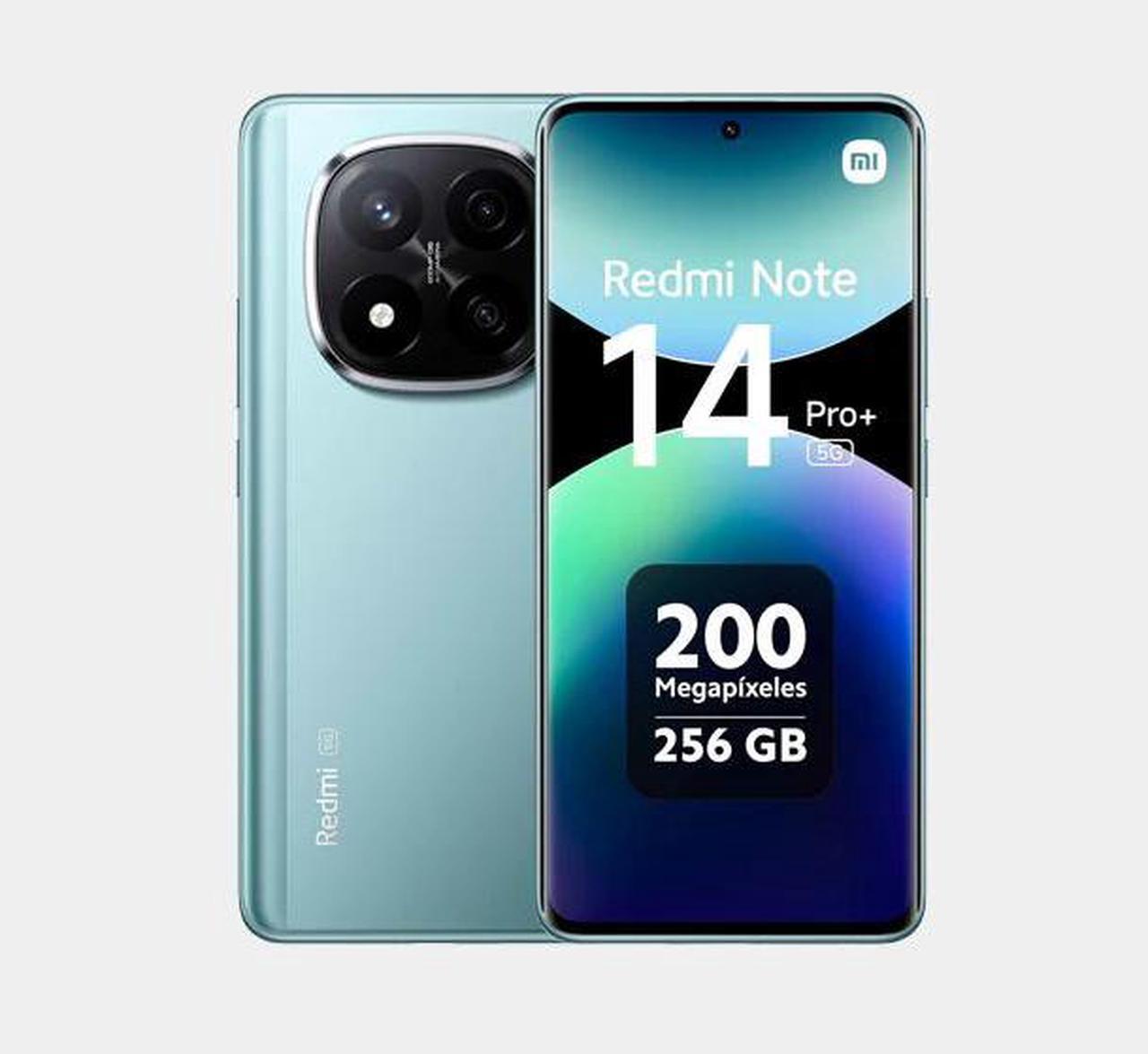 Alt view image 5 of 7 - Xiaomi Redmi Note 14 Pro Plus 5G 256GB ROM 8GB RAM Dual SIM GSM Unlocked - Frost Blue