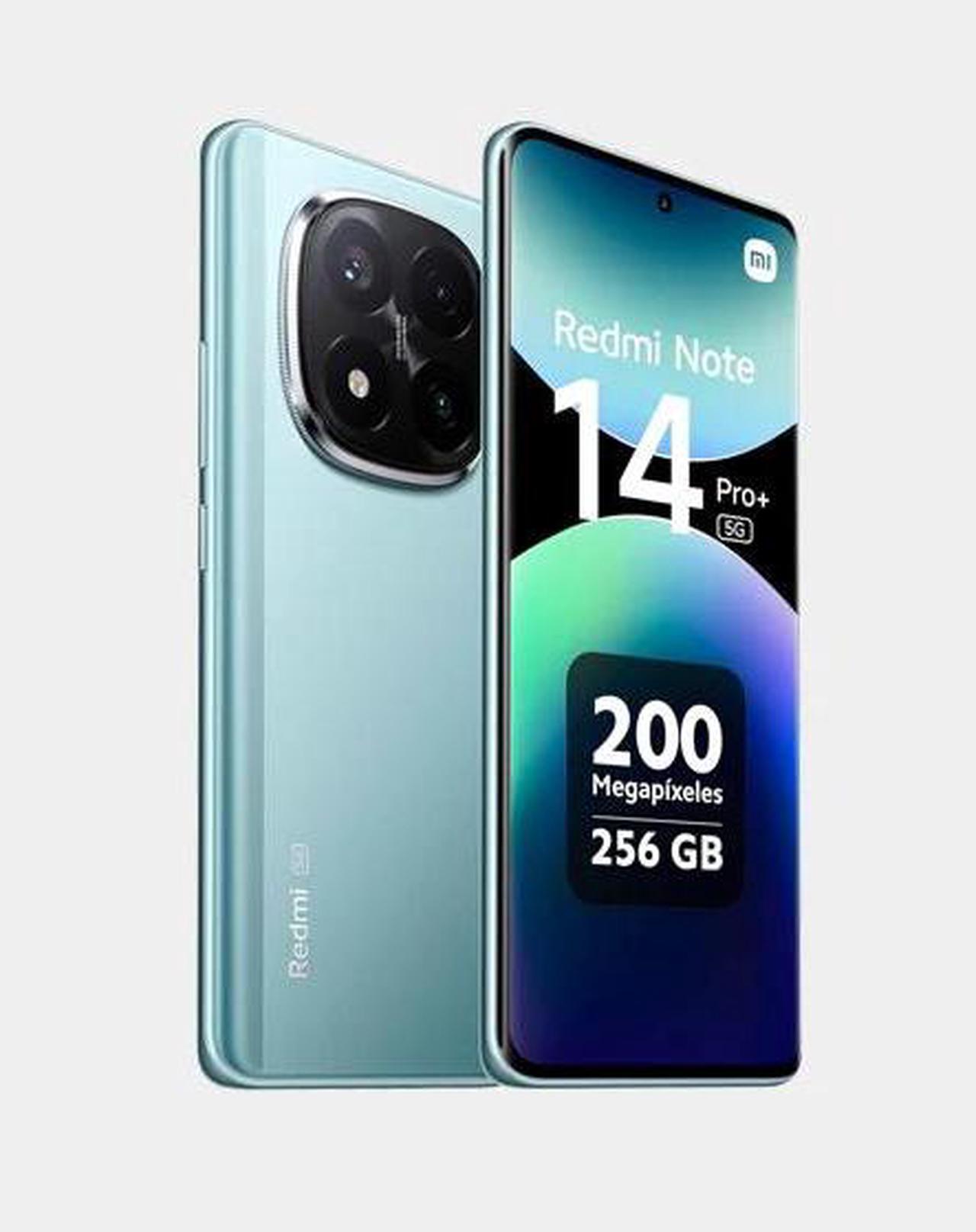 Alt view image 6 of 7 - Xiaomi Redmi Note 14 Pro Plus 5G 256GB ROM 8GB RAM Dual SIM GSM Unlocked - Frost Blue