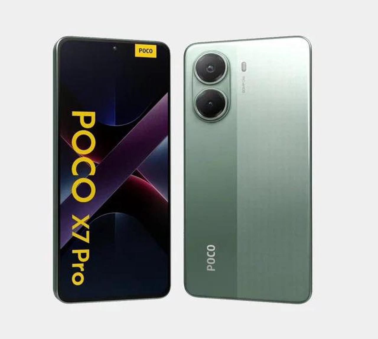 Alt view image 5 of 7 - Xiaomi Poco X7 PRO 5G 256GB ROM 8GB RAM Dual SIM GSM Unlocked - Green