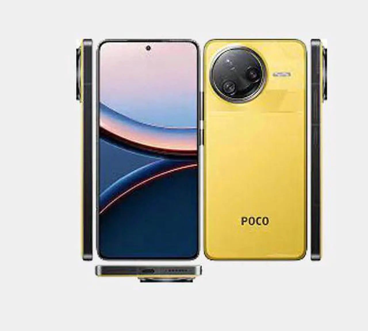 Alt view image 4 of 7 - Xiaomi Poco F7 Ultra 5G 256GB ROM 12GB RAM Dual sim GSM Unlocked - Yellow