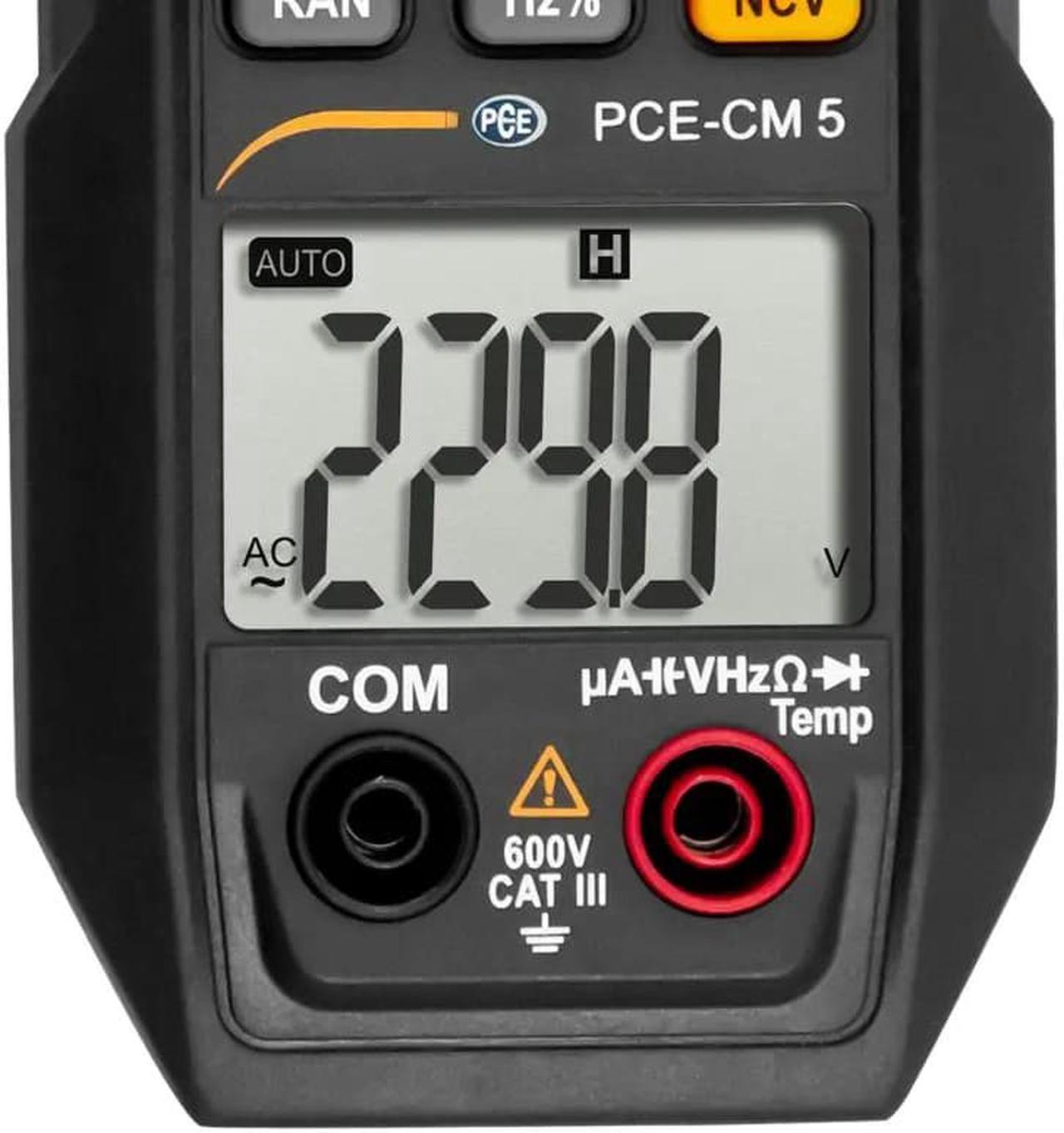 Alt view image 2 of 6 - PCE-CM 5 Digital Clamp Meter
