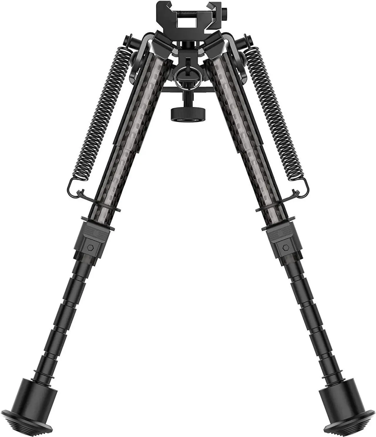 Alt view image 5 of 6 - CVLIFE Picatinny Bipod for Rifle, 6-9 Inches Carbon Fiber Bipod with Adapter