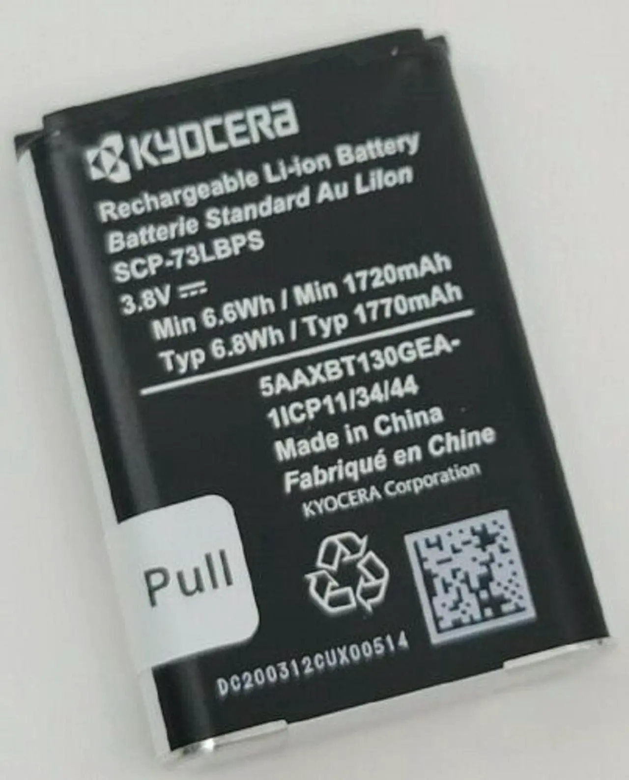 Main image of New OEM Kyocera SCP-73LBPS DuraXV Extreme E4810 DuraXE Epic E4830 Battery