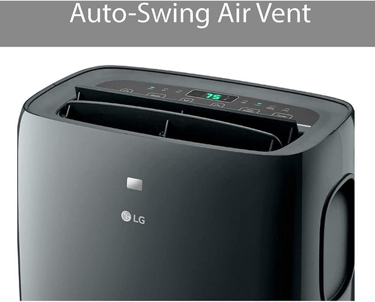 Alt view image 9 of 18 - LG LP0821GSSM 8,000 BTU Smart Wi-Fi Portable Air Conditioner