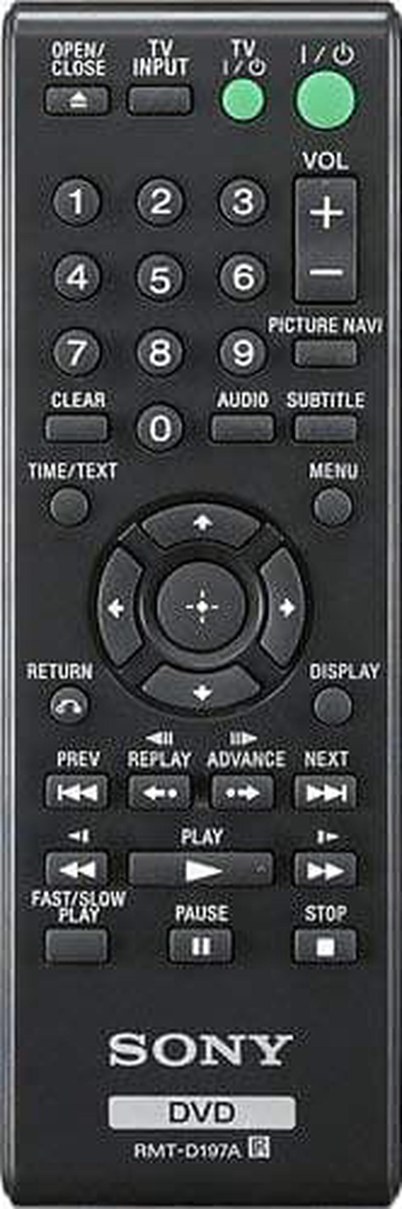 Alt view image 20 of 20 - Sony DVP-SR210P 1 Disc(s) DVD Player - 480p - Black - Dolby Digital, DTS