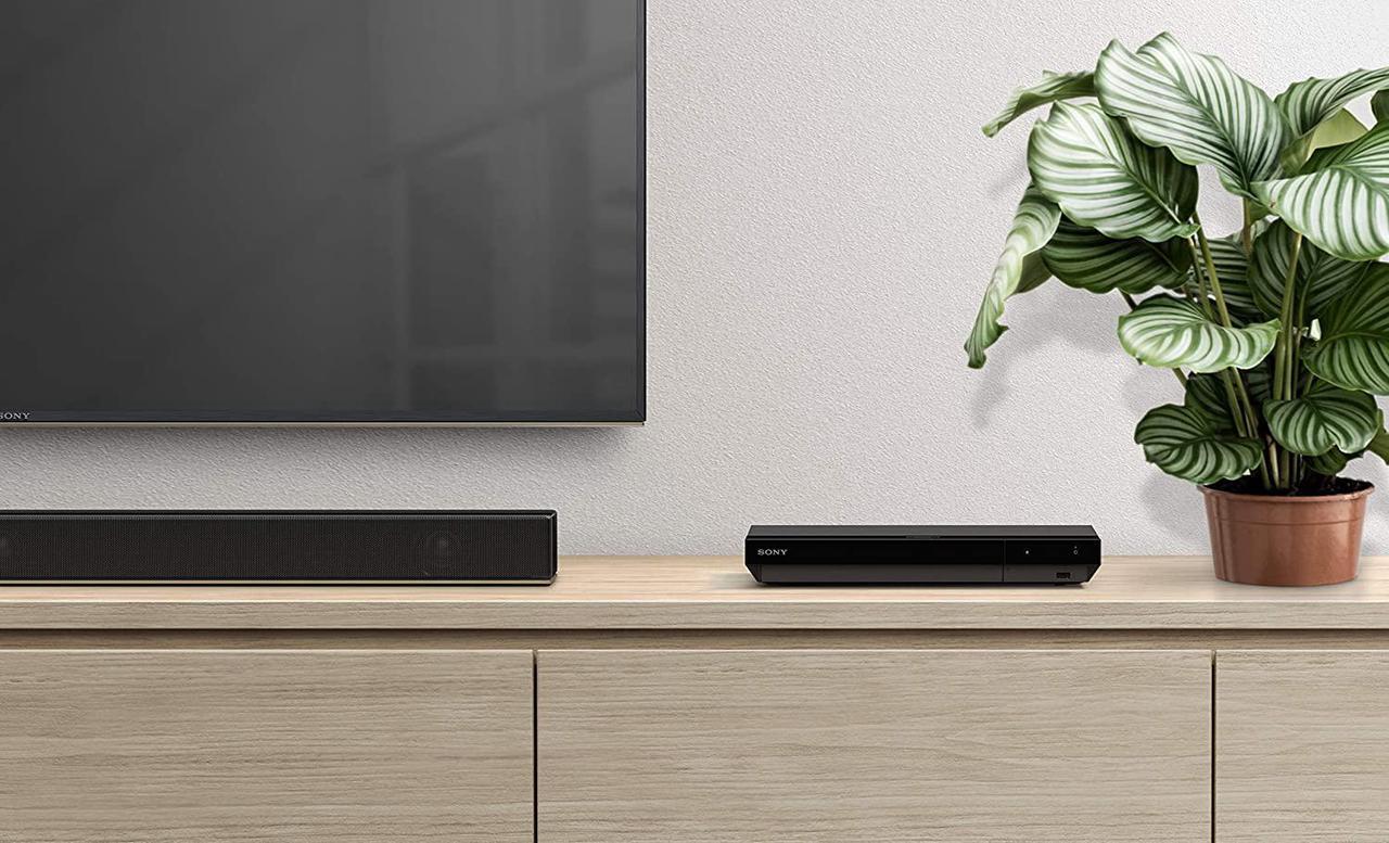 Alt view image 11 of 20 - Sony 4K Ultra HD Blu-Ray Player With HDMI Cable - UBPX700/M