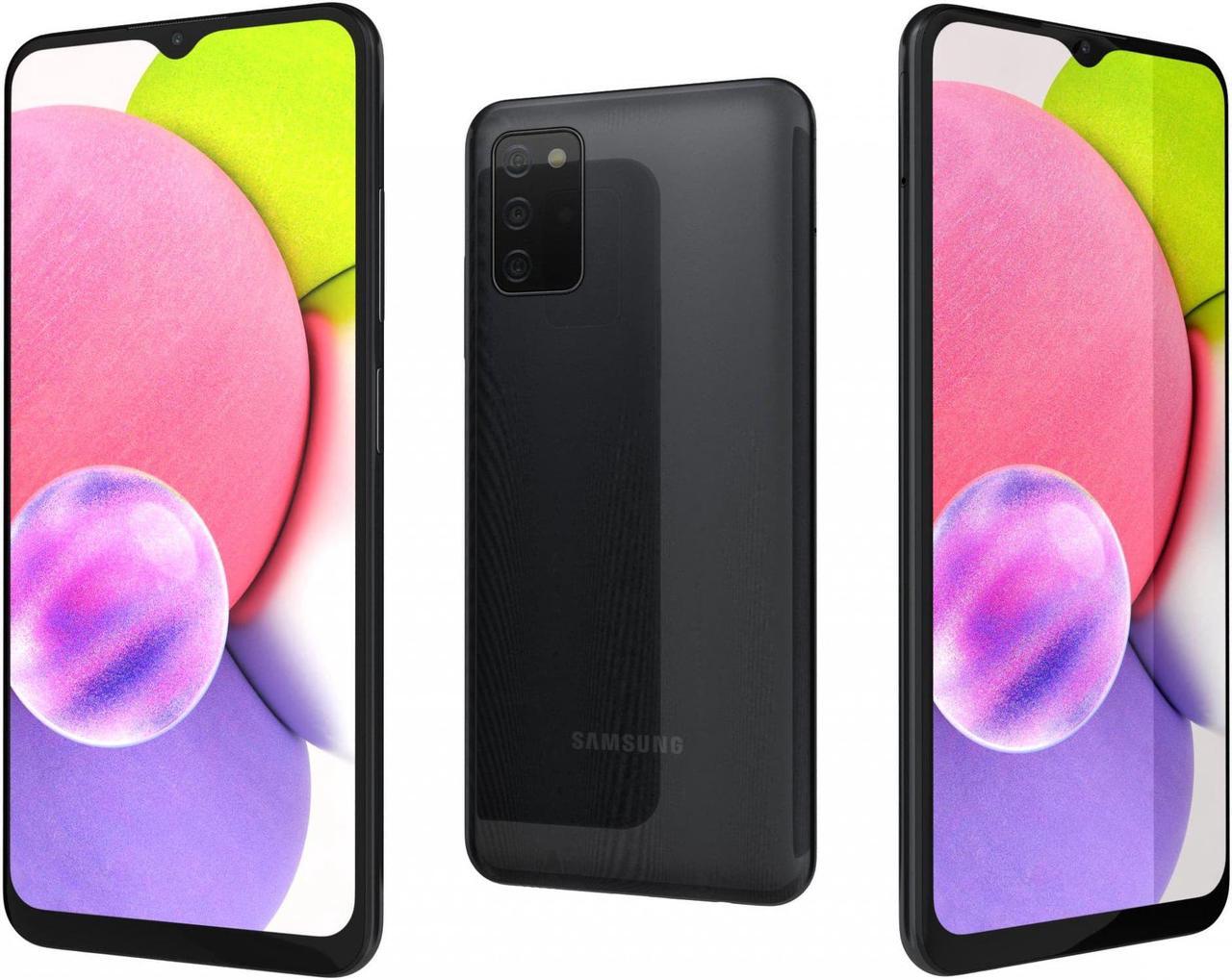 Alt view image 2 of 5 - Samsung Galaxy A03s SM-A037U 32GB Fully Unlocked Black Grade A