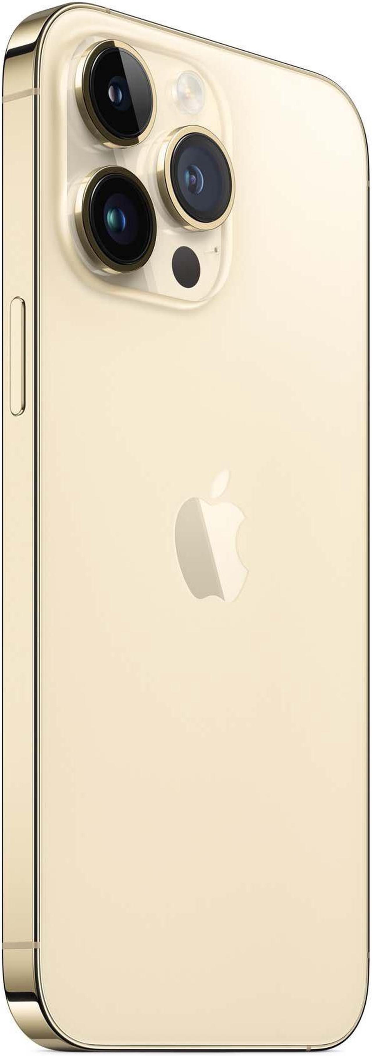Alt view image 4 of 4 - Apple iPhone 14 PRO 256GB, Refurbished Unlocked Cell Phone, Gold- Very Good Condition (Grade B)