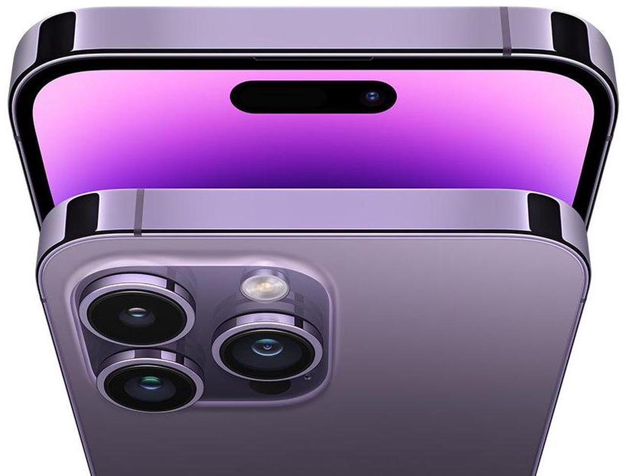 Alt view image 5 of 6 - Apple iPhone 14 PRO MAX 256GB Fully Unlocked Purple - Grade A