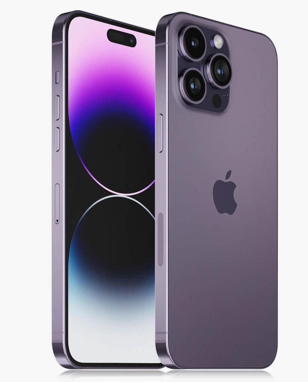 Alt view image 6 of 6 - Apple iPhone 14 PRO MAX 256GB Fully Unlocked Purple - Grade A