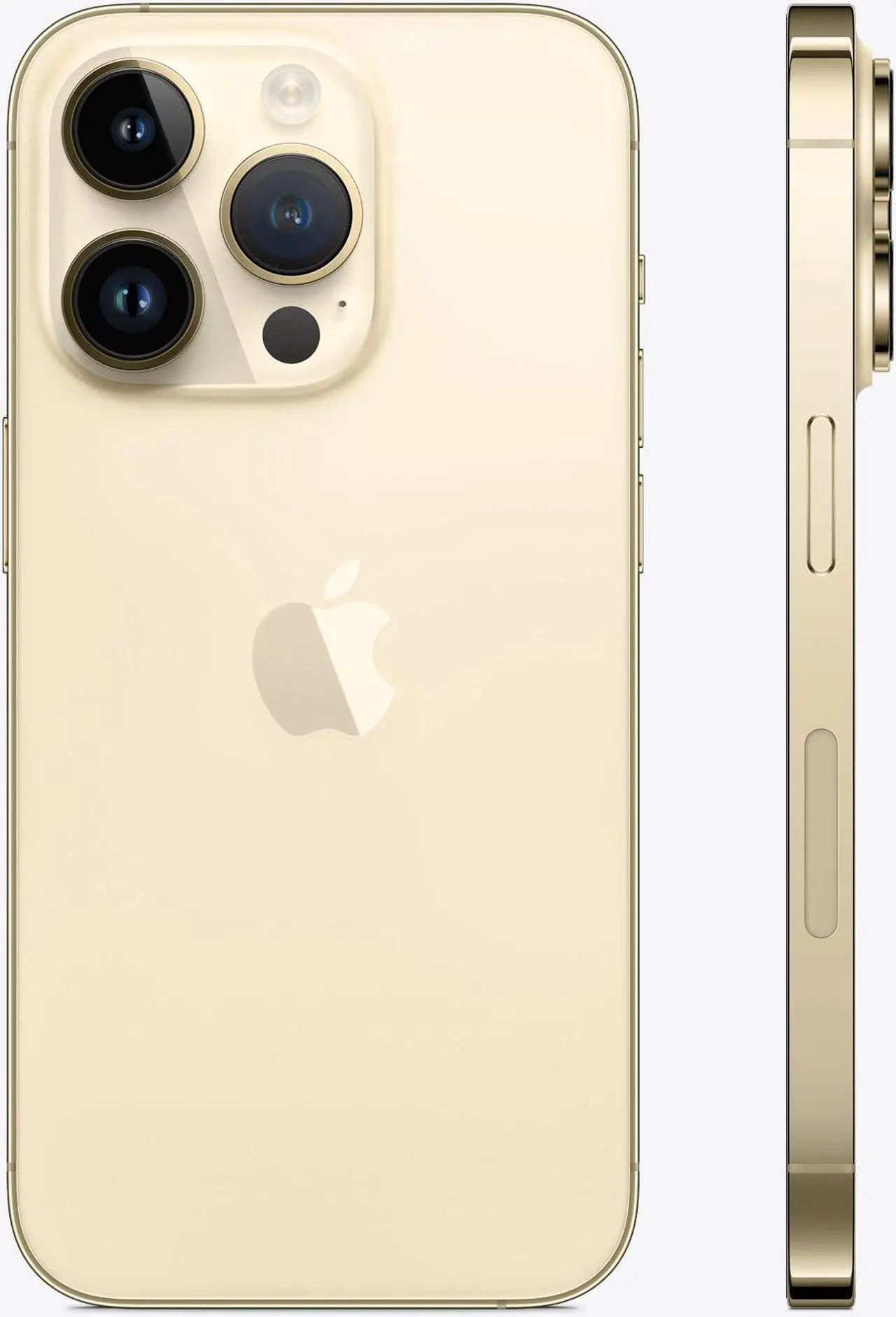 Alt view image 5 of 6 - Apple iPhone 14 PRO 128GB, Refurbished Unlocked Cell Phone, Gold - Very Good Condition (Grade B)