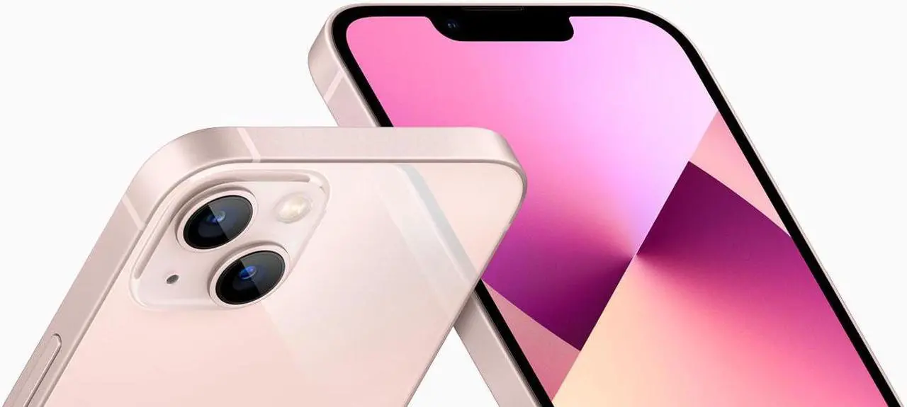 Alt view image 4 of 5 - Apple iPhone 13 256GB Fully Unlocked Pink - Grade A
