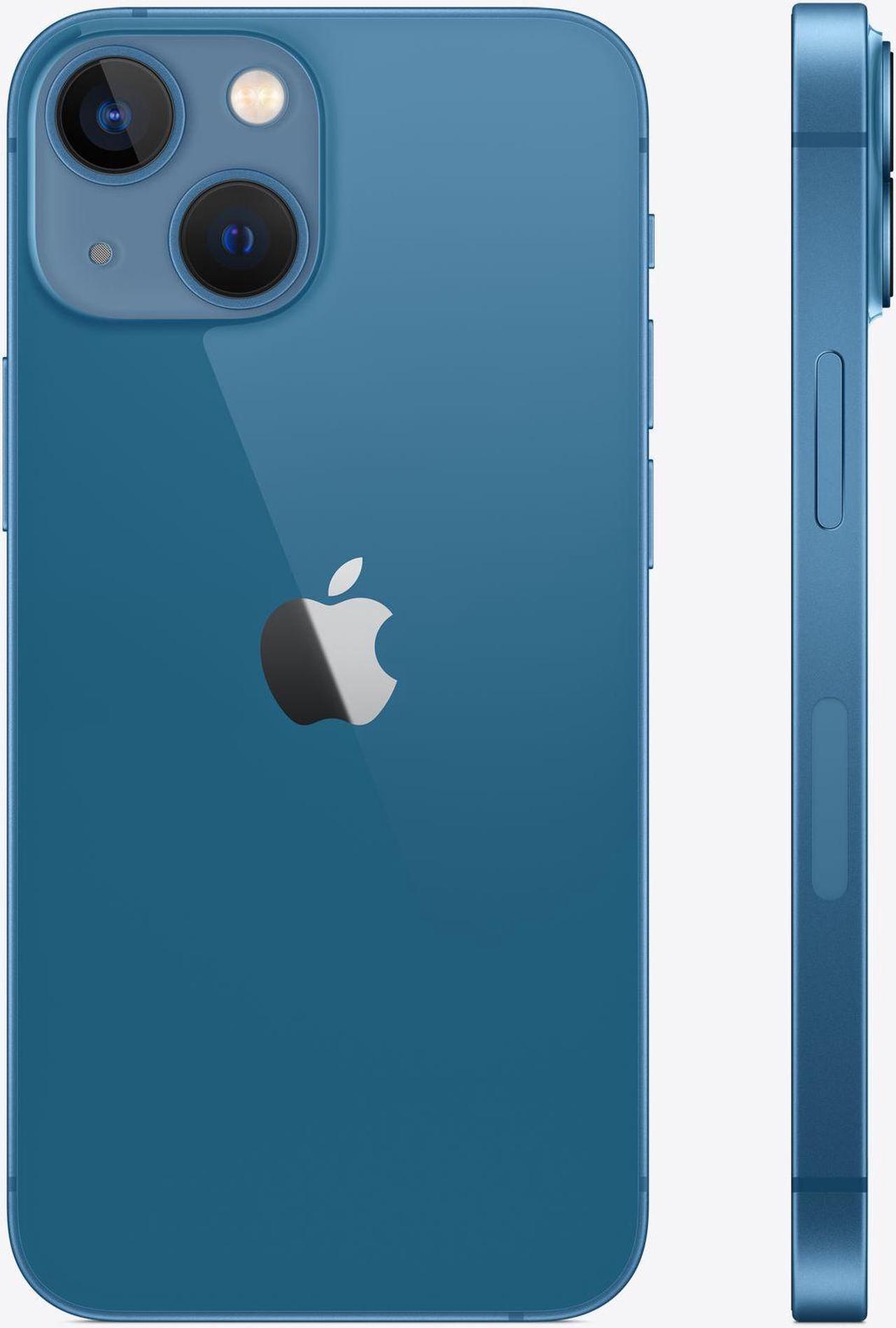 Alt view image 4 of 6 - Apple iPhone 13 Mini 256GB Fully Unlocked Blue - Grade A