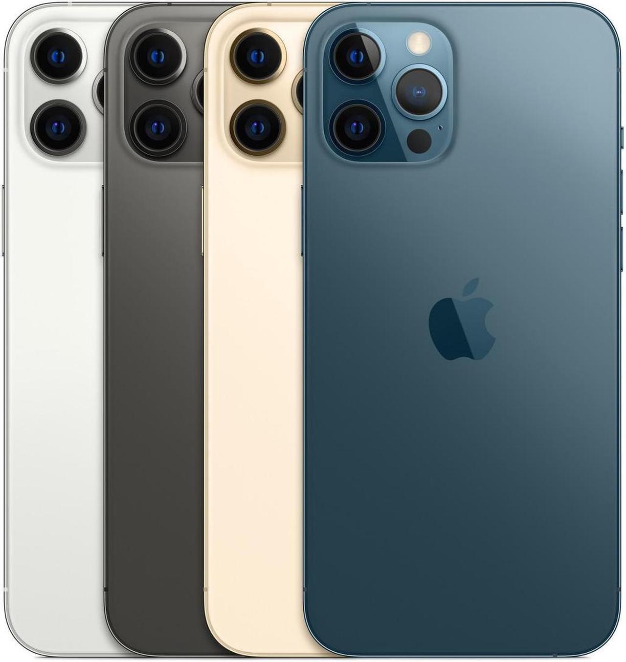 Alt view image 6 of 6 - Apple iPhone 12 PRO MAX 256GB Fully Unlocked Pacific Blue - Grade A