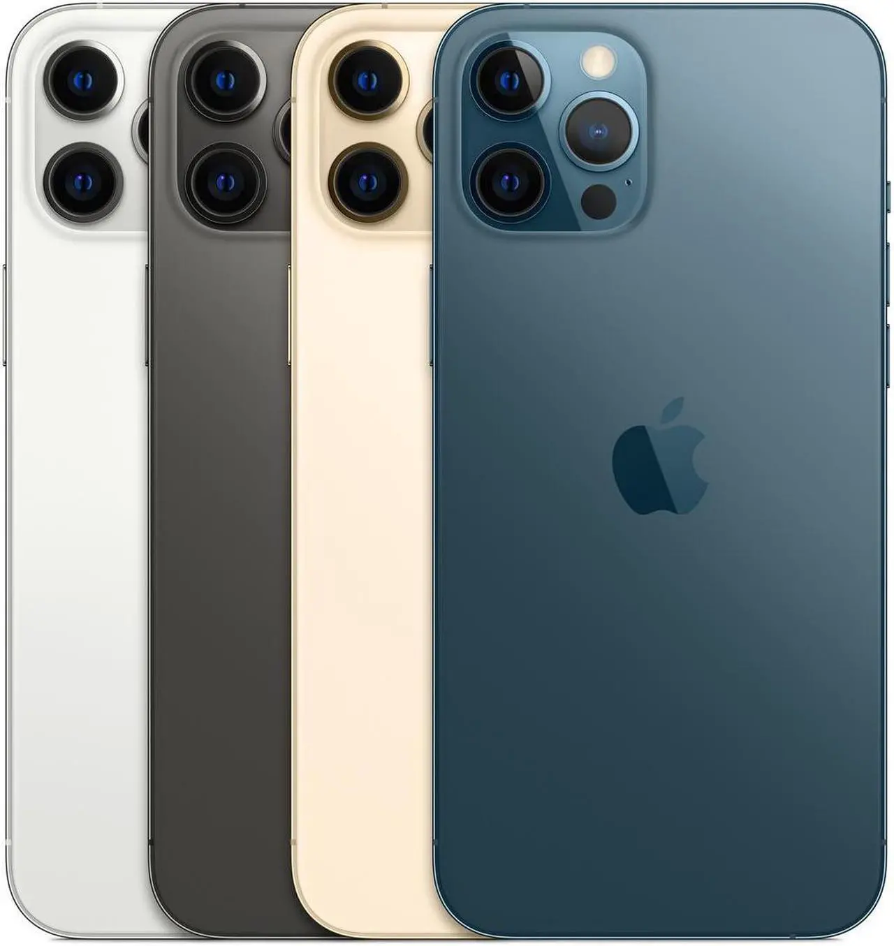 Alt view image 6 of 6 - Apple iPhone 12 PRO MAX 512GB Fully Unlocked Pacific Blue - Grade A