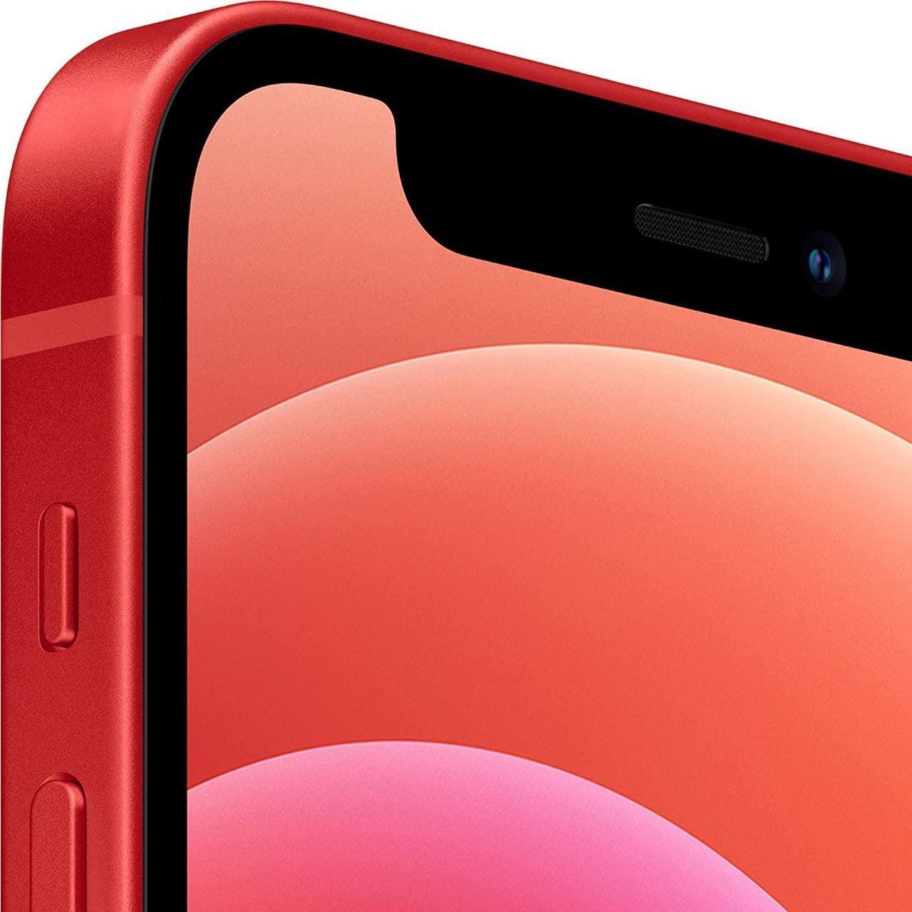 Alt view image 5 of 5 - Apple iPhone 12 128GB Fully Unlocked Red - Grade A
