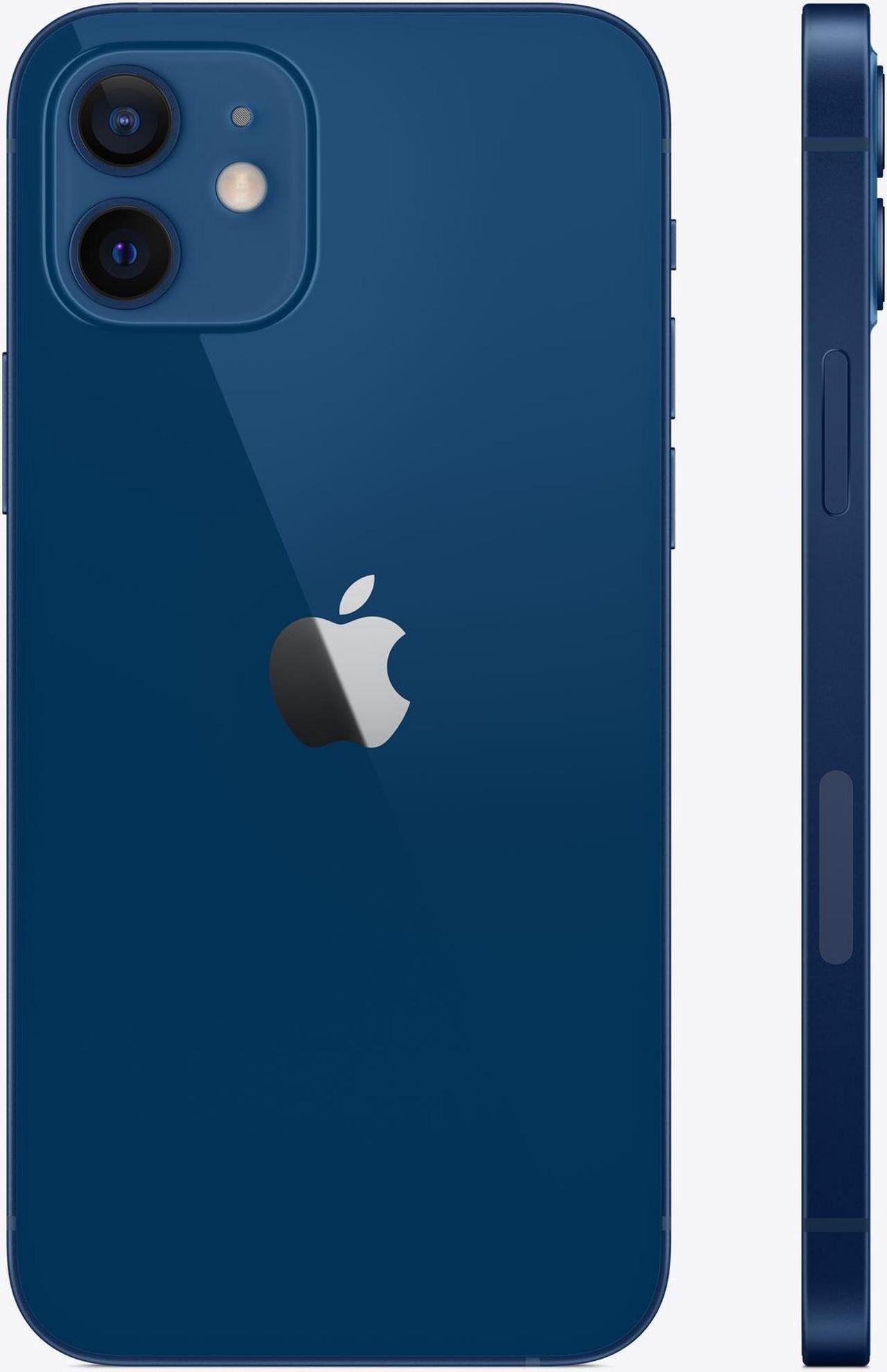 Alt view image 3 of 5 - Apple iPhone 12 128GB Fully Unlocked Blue - Grade A