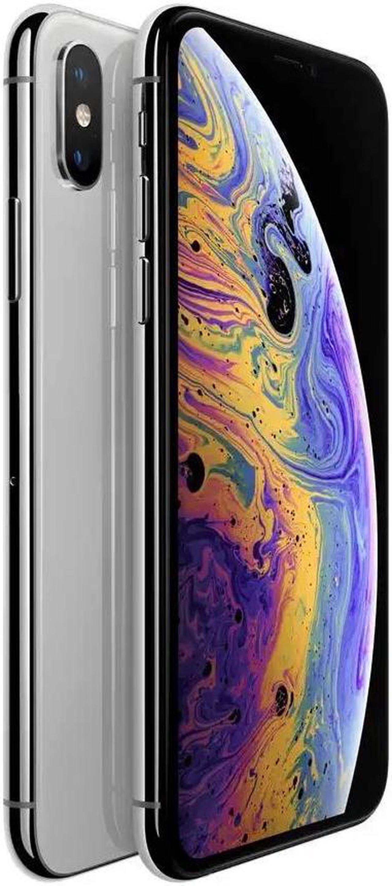 Alt view image 4 of 6 - Apple iPhone XS 64GB Fully Unlocked Silver - Grade A