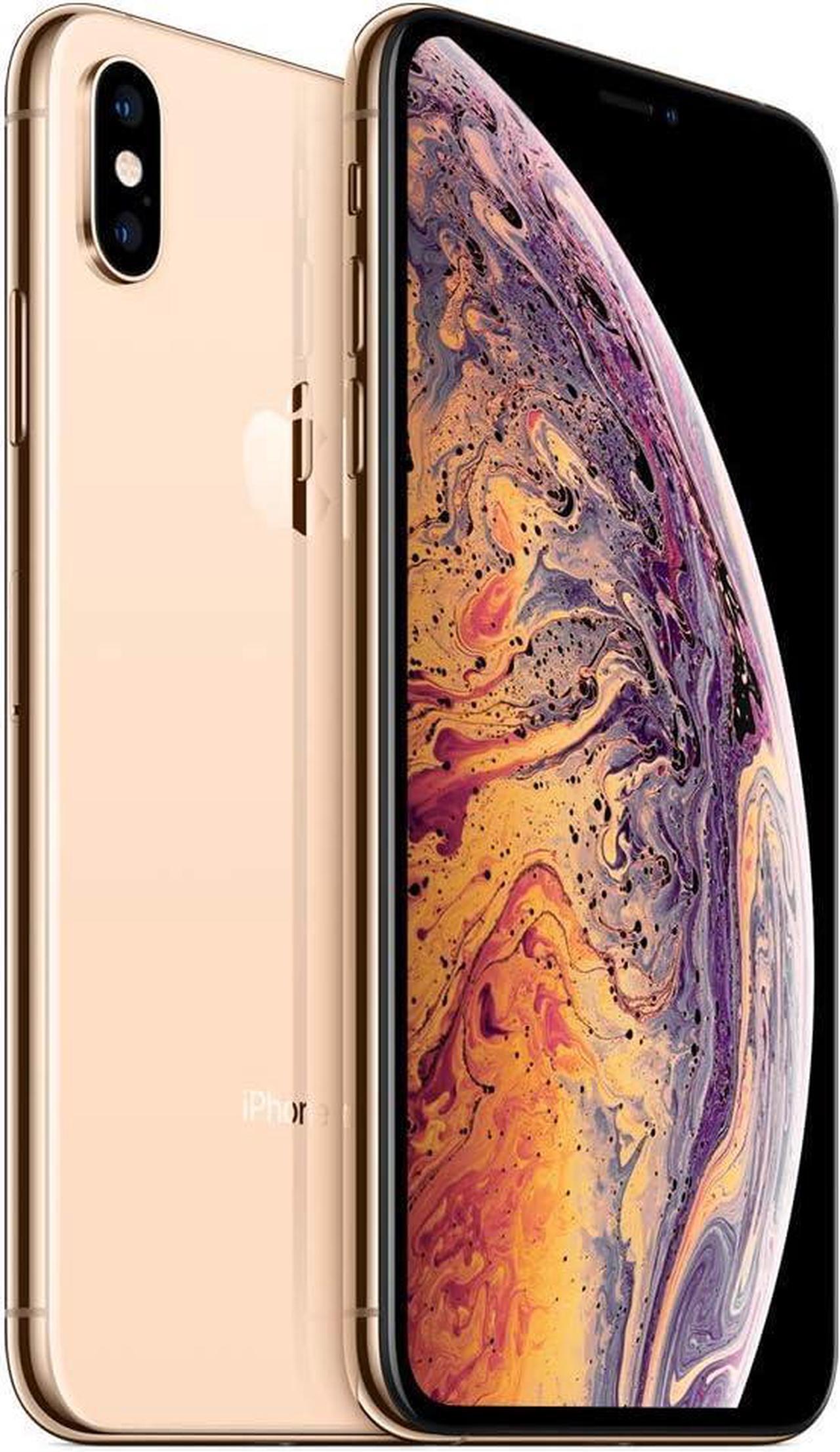 Alt view image 3 of 5 - Apple iPhone XS Max 64GB Fully Unlocked Gold - Grade A
