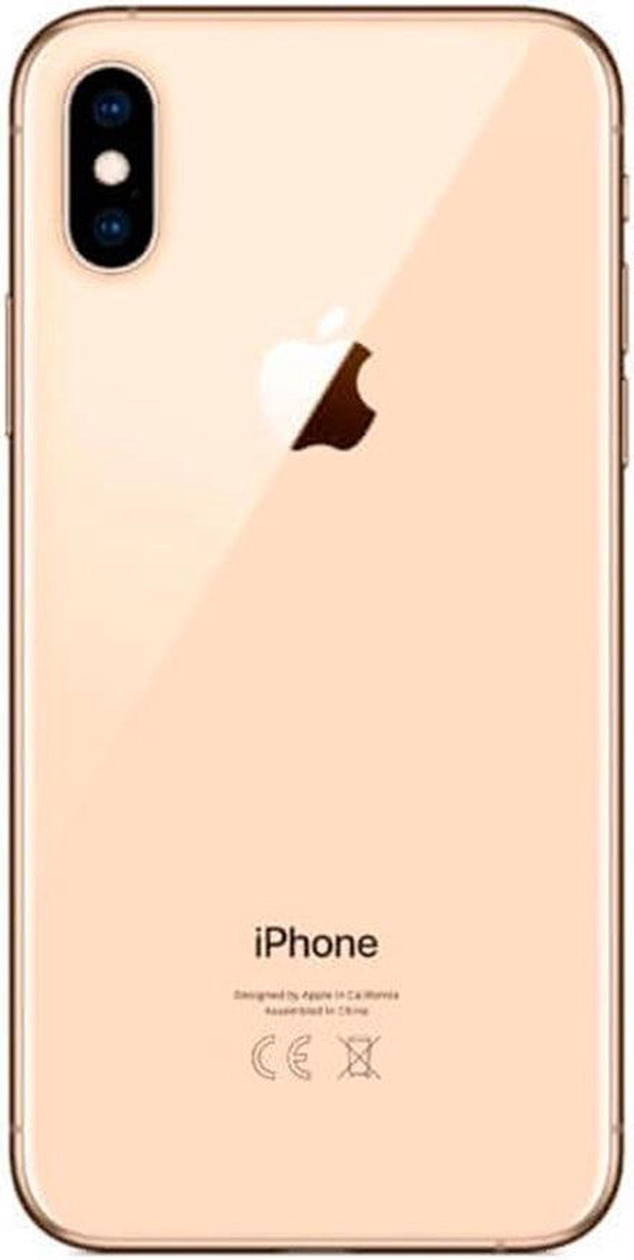 Alt view image 2 of 5 - Apple iPhone XS Max 64GB Fully Unlocked Gold - Grade A