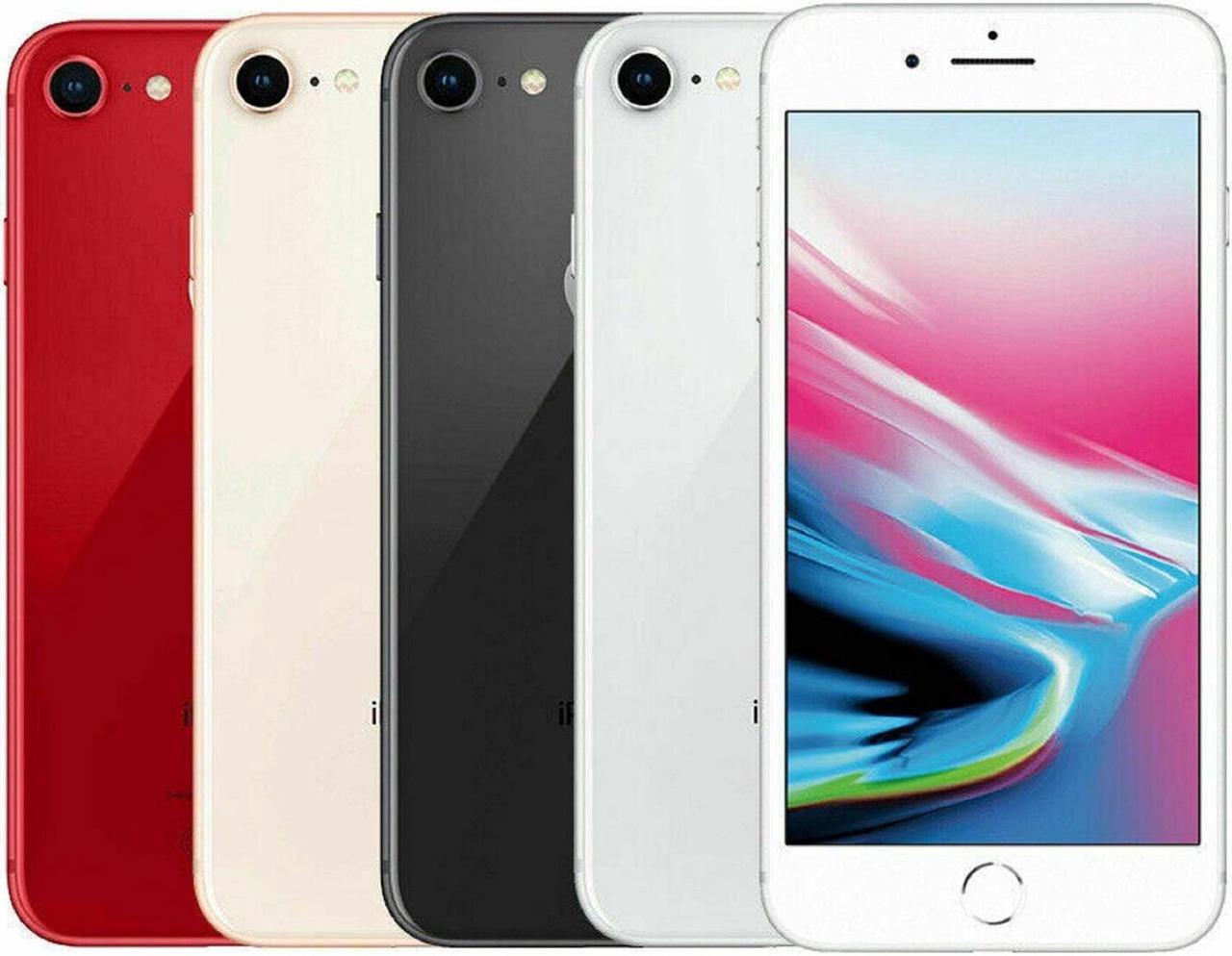 Alt view image 6 of 6 - Apple iPhone 8 64GB Fully Unlocked Space Gray - Grade A
