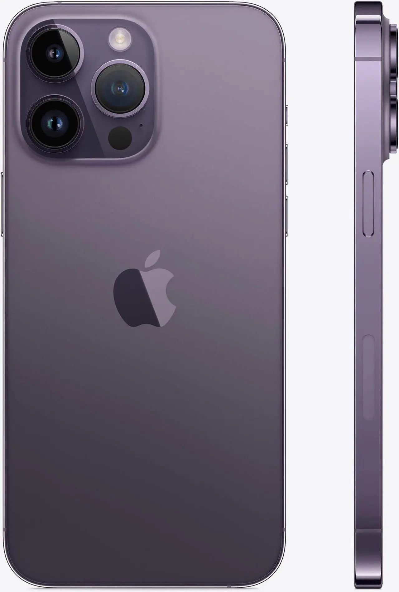 Alt view image 4 of 6 - Apple iPhone 14 PRO MAX 128GB Fully Unlocked Deep Purple -Refurbished Very Good