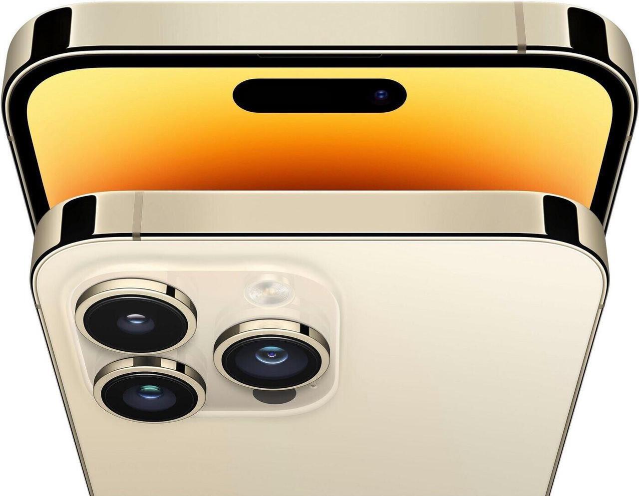 Alt view image 3 of 5 - Apple iPhone 14 Pro 512GB Gold Fully Unlocked - Grade A-